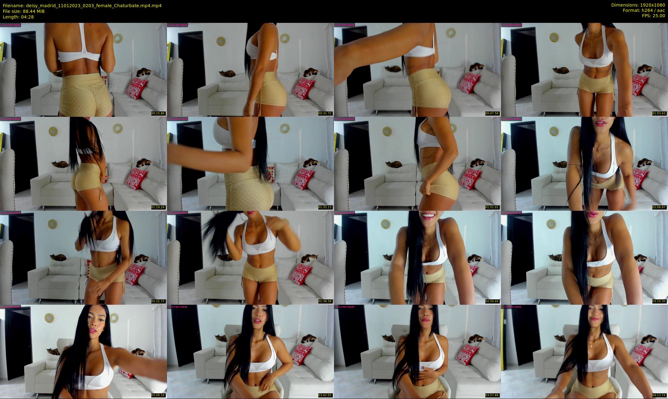 deisy_madrid — 5 minute Chaturbate female cam show recording, 1080p, Jan 11, 2023
