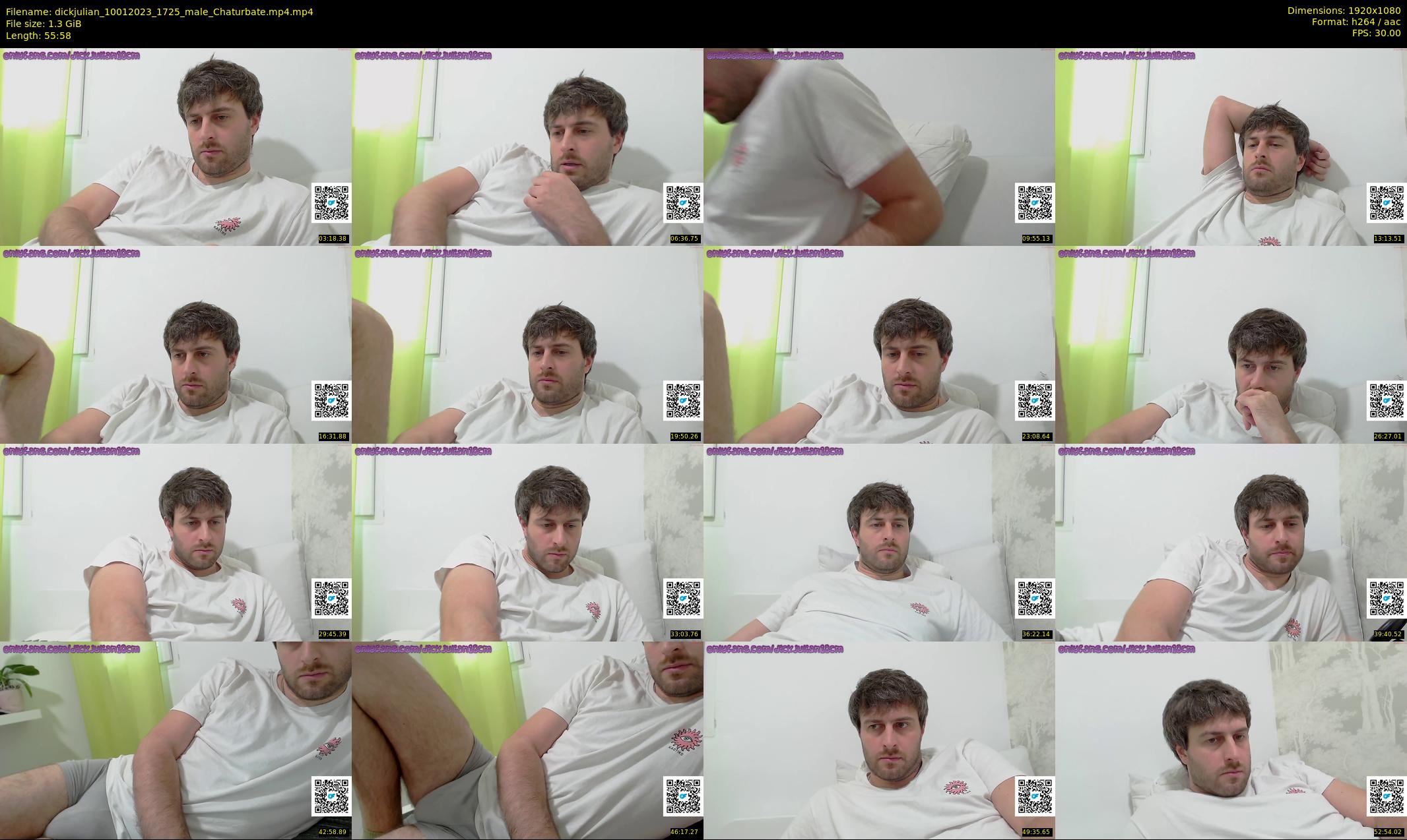 dickjulian — 56 minute Chaturbate male cam show recording, 1080p, Jan 10, 2023