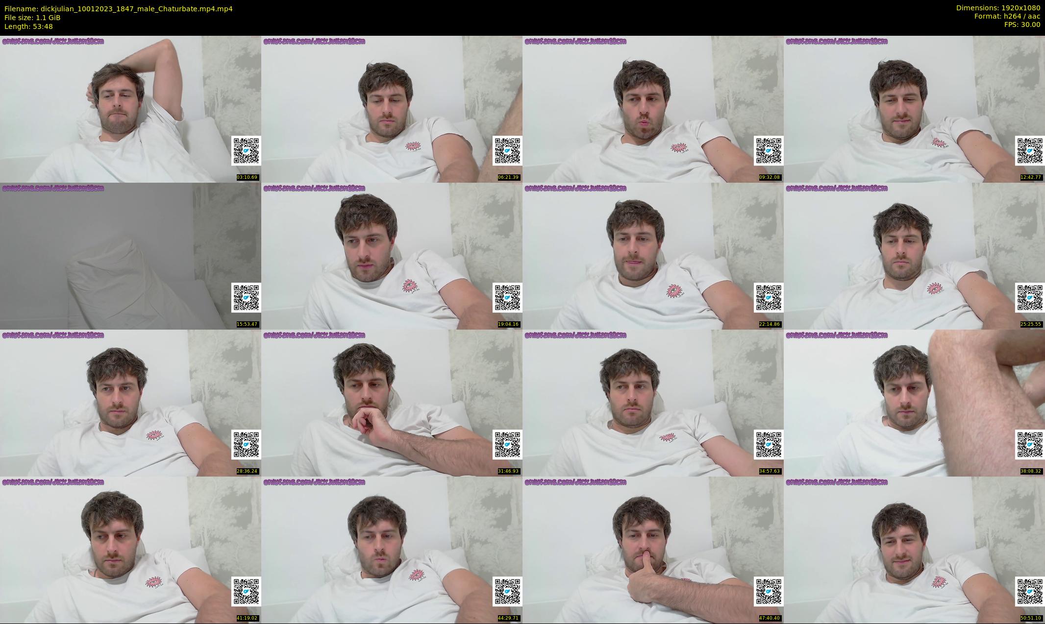 dickjulian — 54 minute Chaturbate male cam show recording, 1080p, Jan 10, 2023