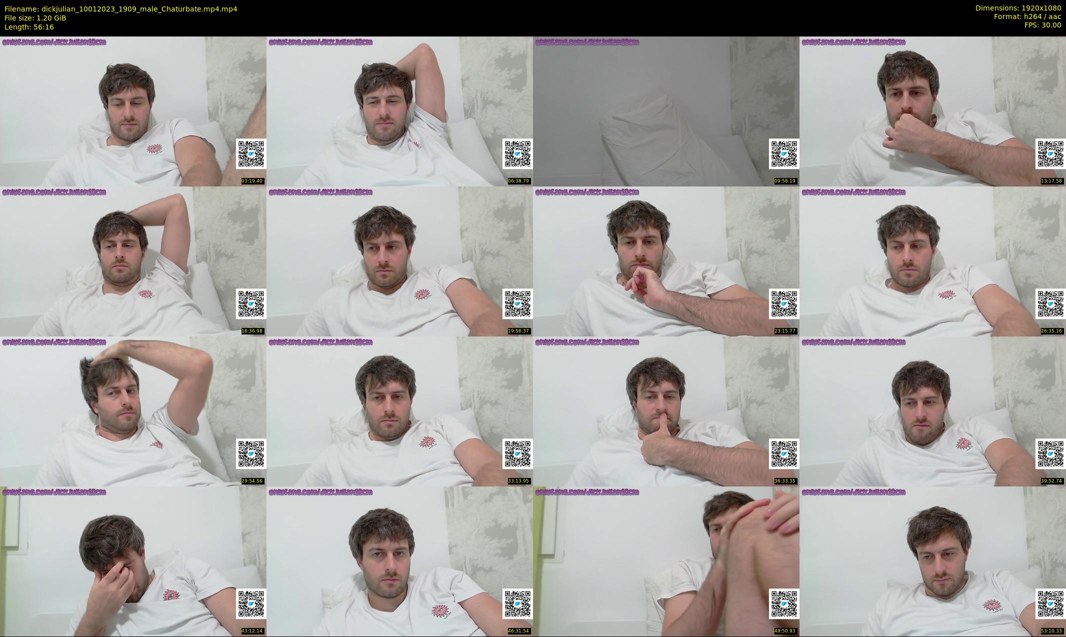 dickjulian — 57 minute Chaturbate male cam show recording, 1080p, Jan 10, 2023