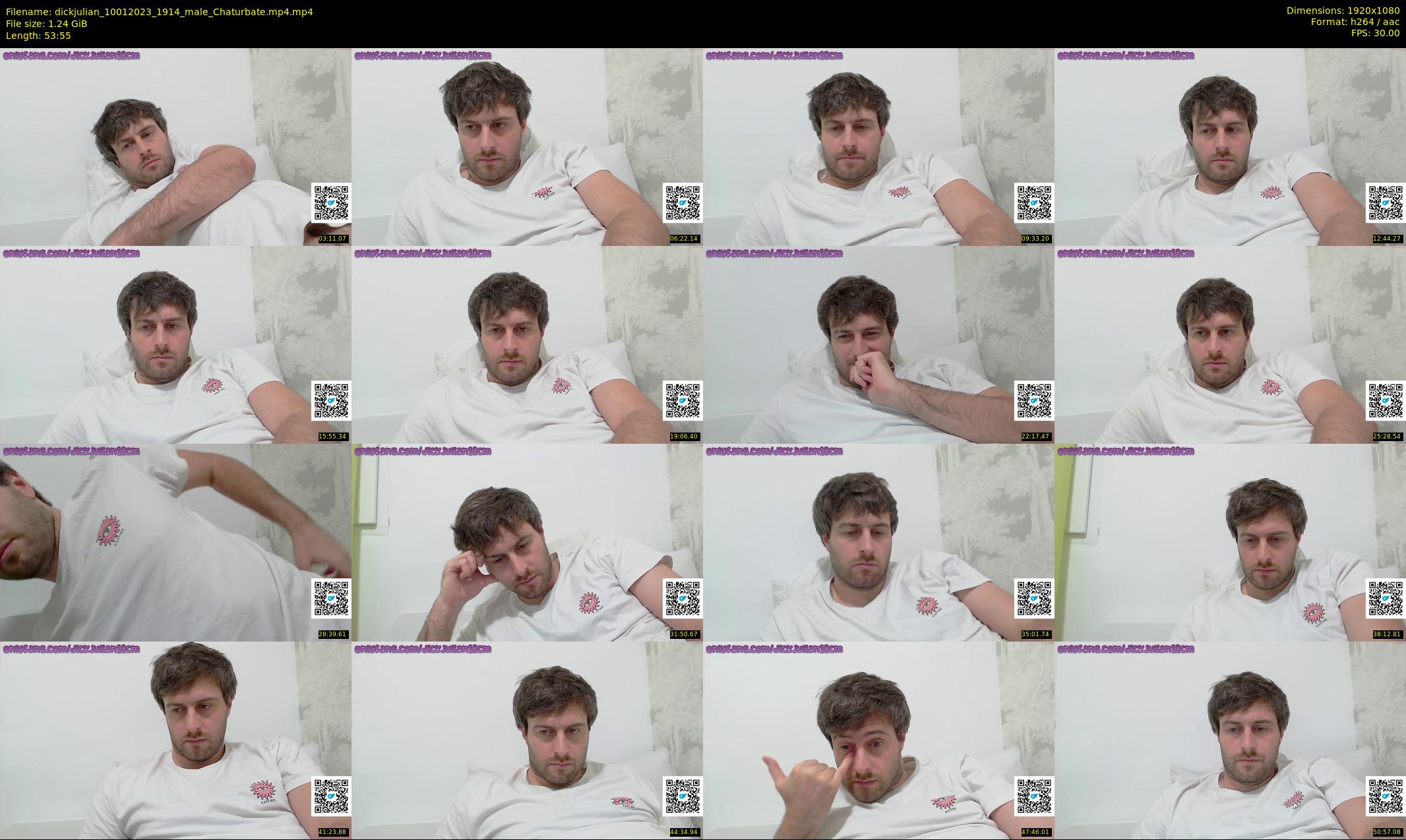 dickjulian — 54 minute Chaturbate male cam show recording, 1080p, Jan 10, 2023