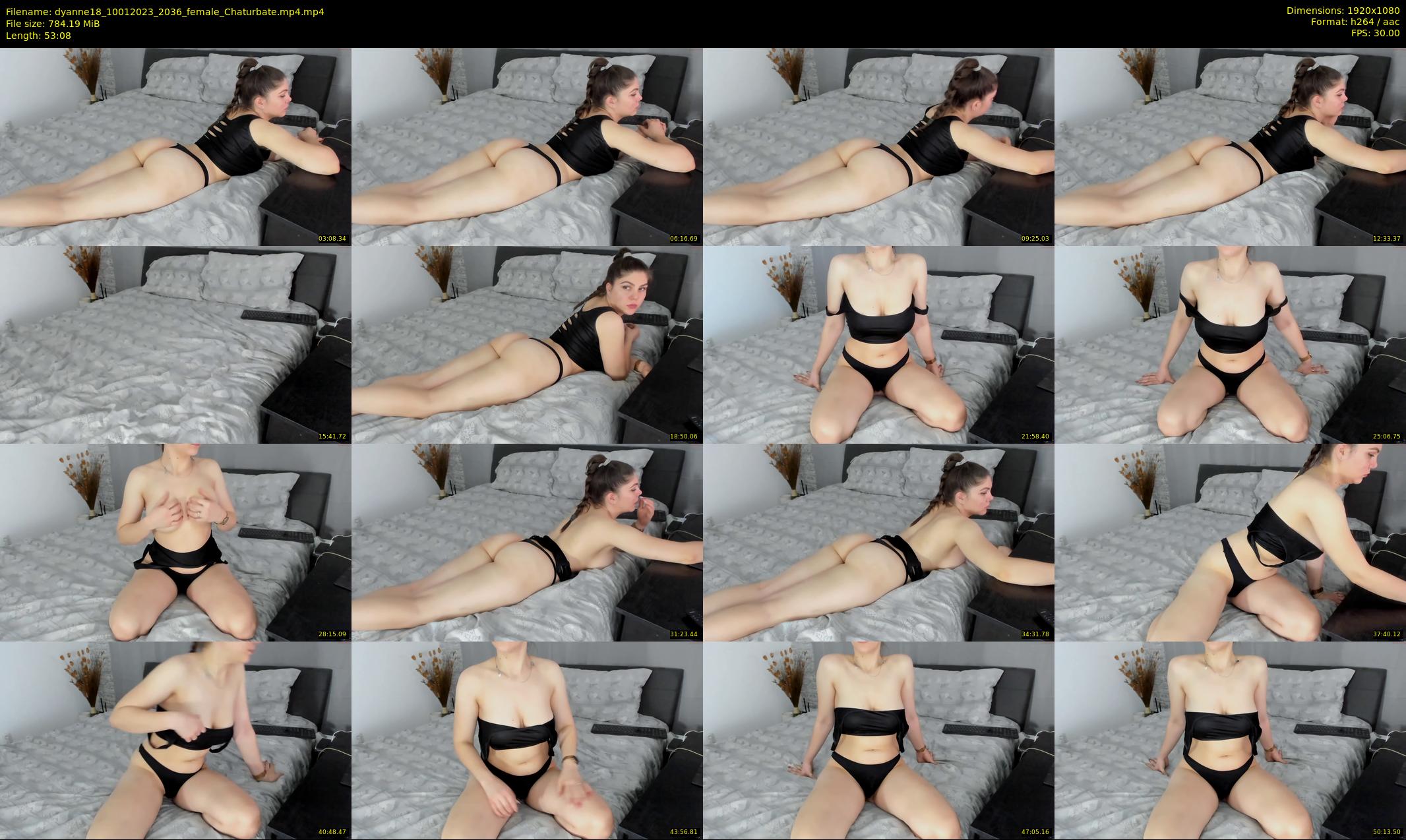 dyanne18 — 54 minute Chaturbate female cam show recording, 1080p, Jan 10, 2023