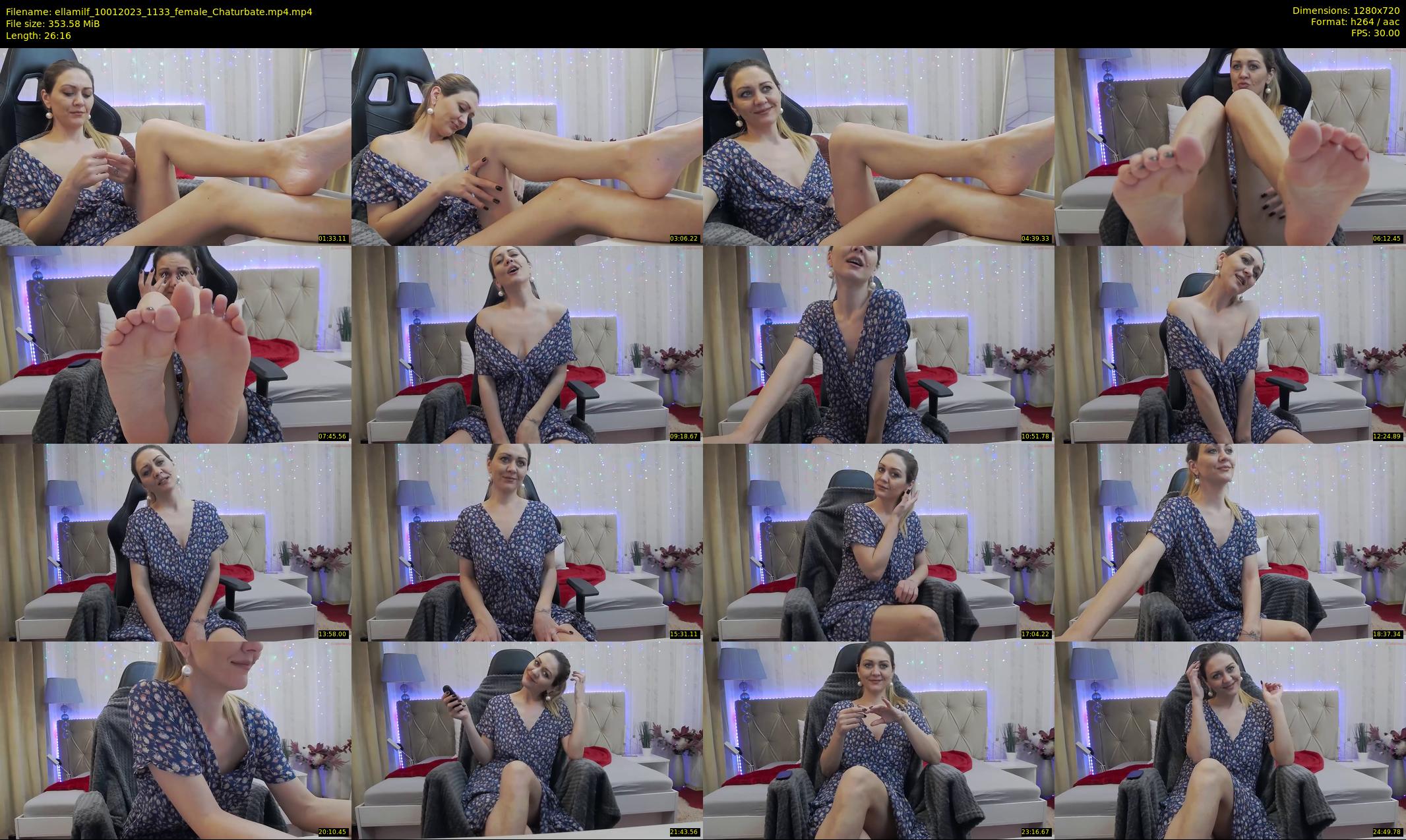 ellamilf — 27 minute Chaturbate female cam show recording, 720p, Jan 10, 2023
