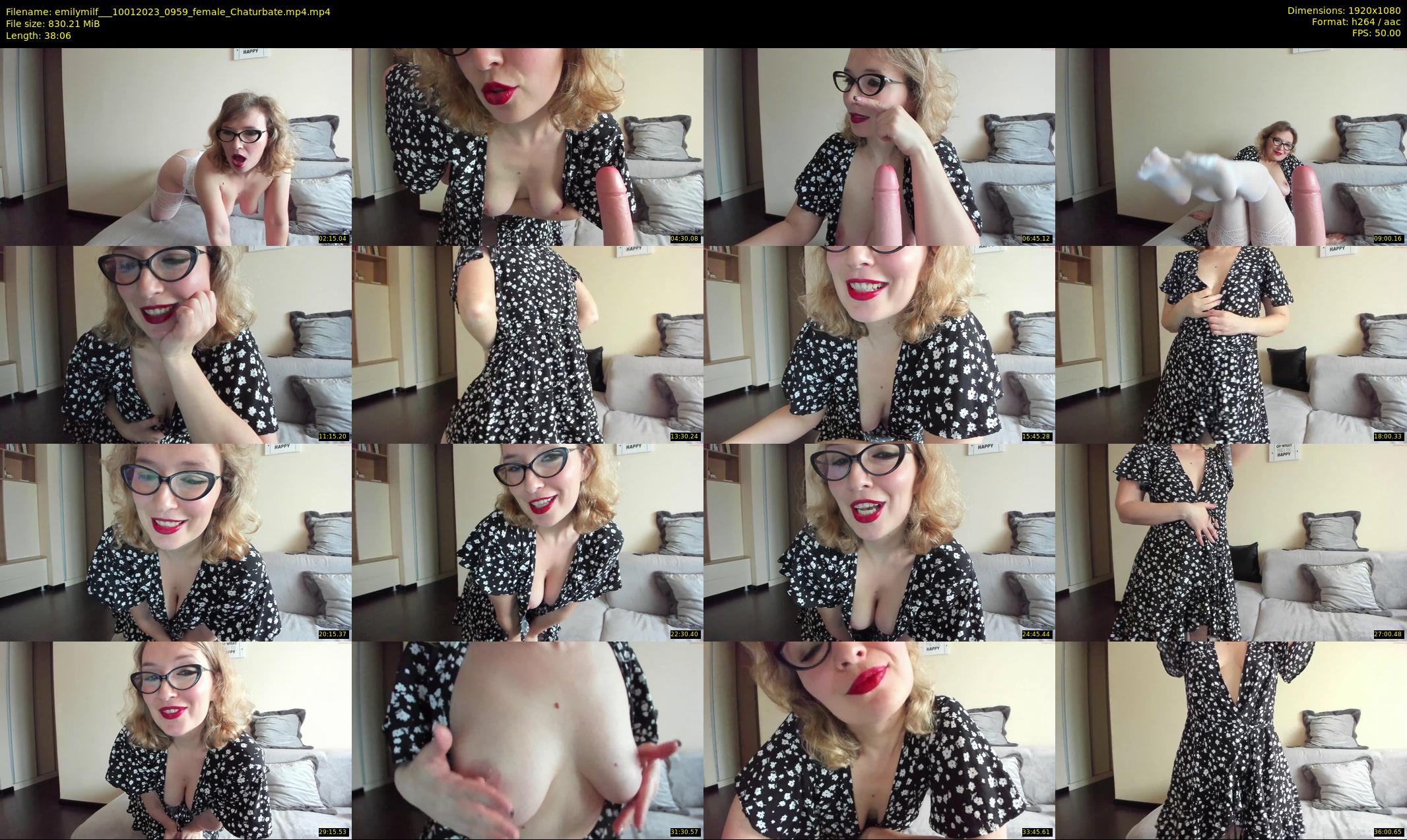 emilymilf__ — 39 minute Chaturbate female cam show recording, 1080p, Jan 10, 2023