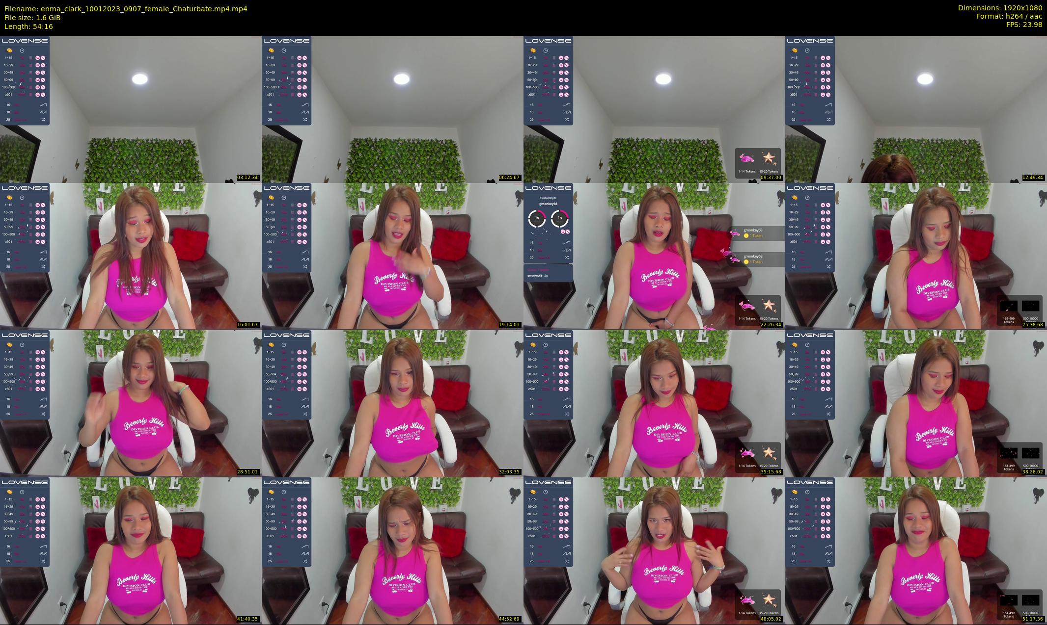enma_clark — 55 minute Chaturbate female cam show recording, 1080p, Jan 10, 2023