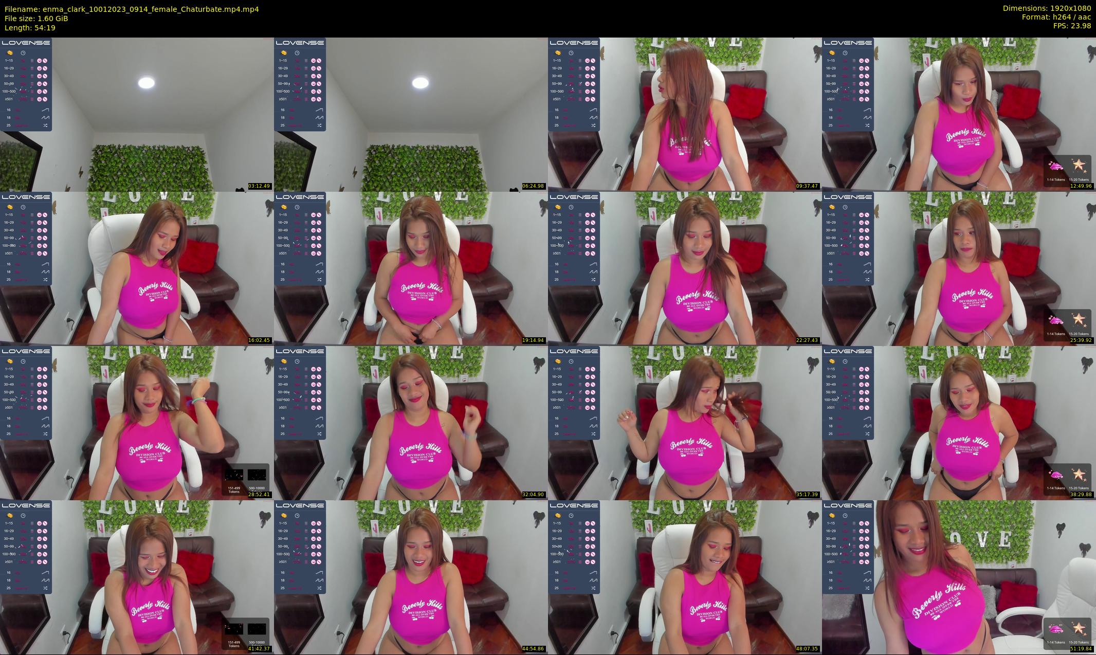 enma_clark — 55 minute Chaturbate female cam show recording, 1080p, Jan 10, 2023
