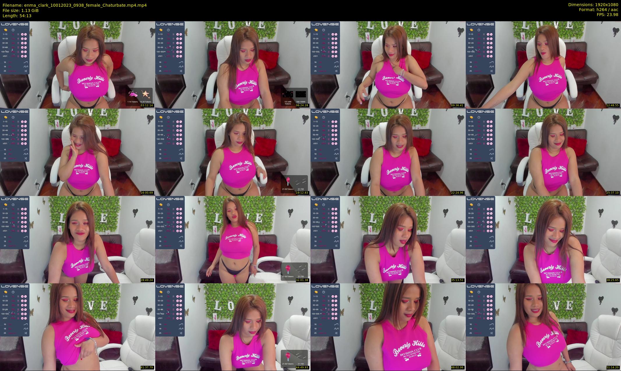 enma_clark — 55 minute Chaturbate female cam show recording, 1080p, Jan 10, 2023