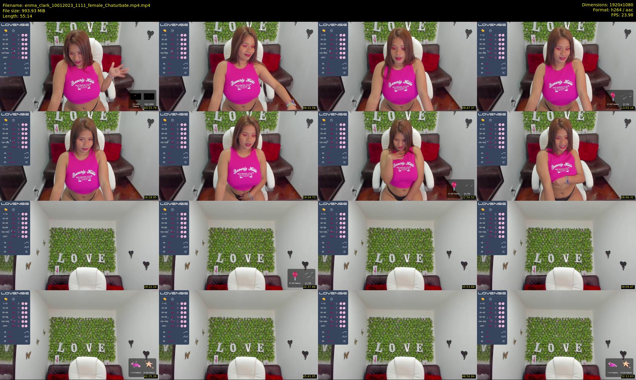 enma_clark — 56 minute Chaturbate female cam show recording, 1080p, Jan 10, 2023
