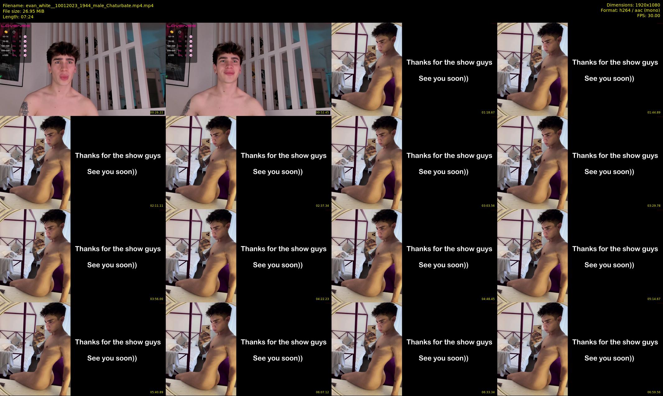 evan_white_ — 8 minute Chaturbate male cam show recording, 1080p, Jan 10, 2023