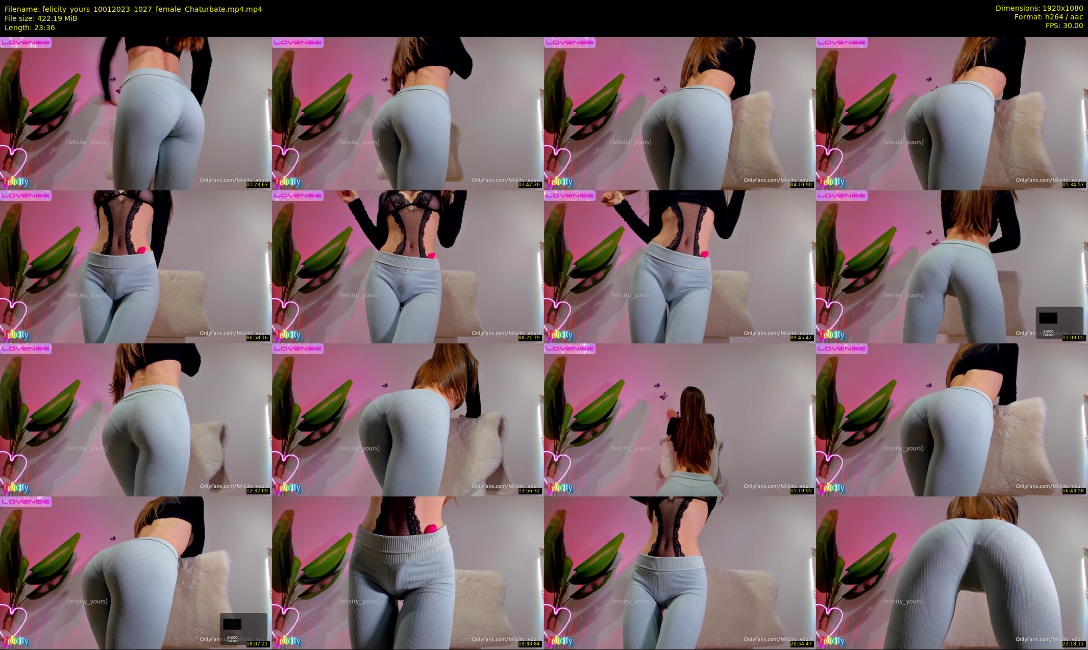 felicity_yours — 24 minute Chaturbate female cam show recording, 1080p, Jan 10, 2023