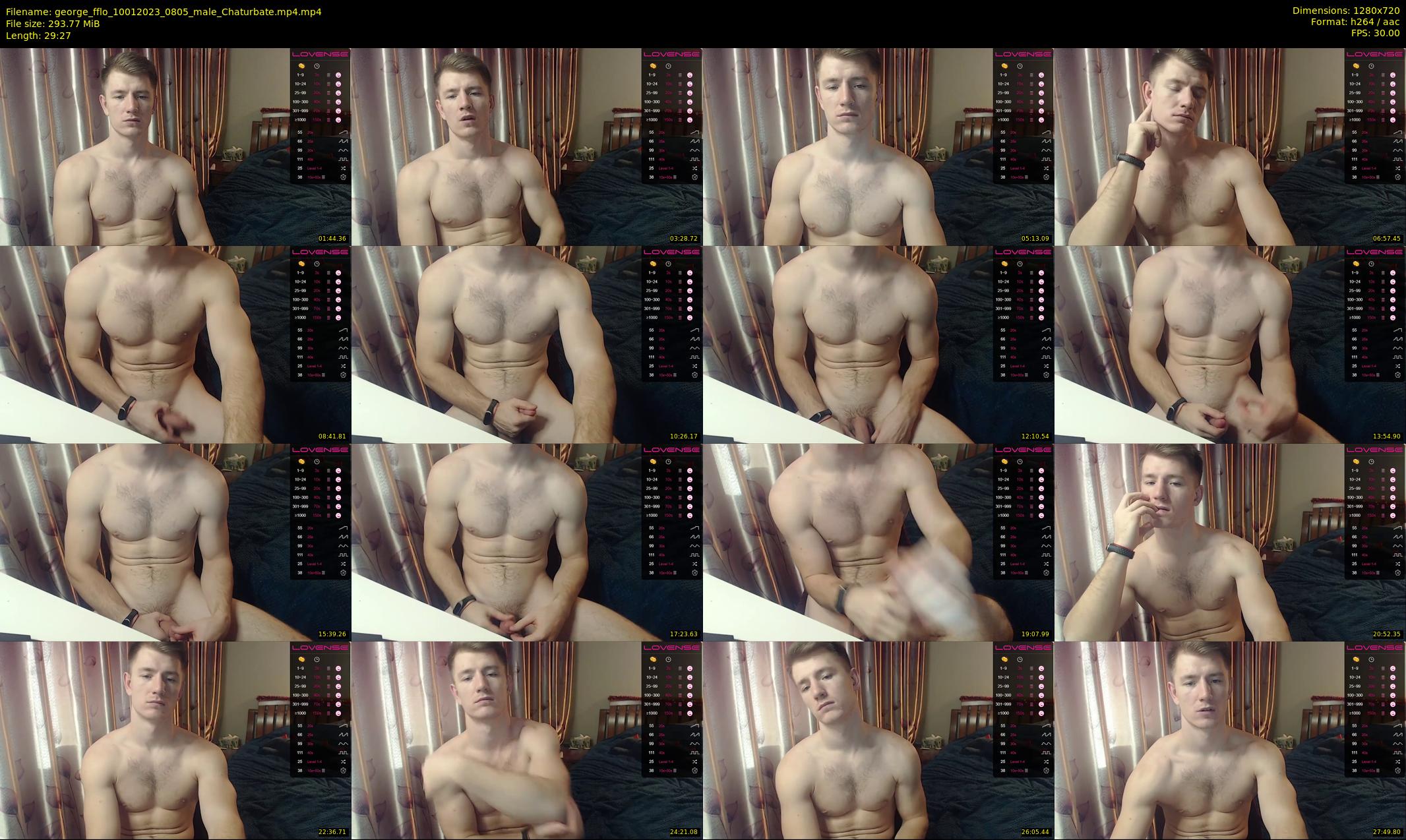 george_fflo — 30 minute Chaturbate male cam show recording, 720p, Jan 10, 2023