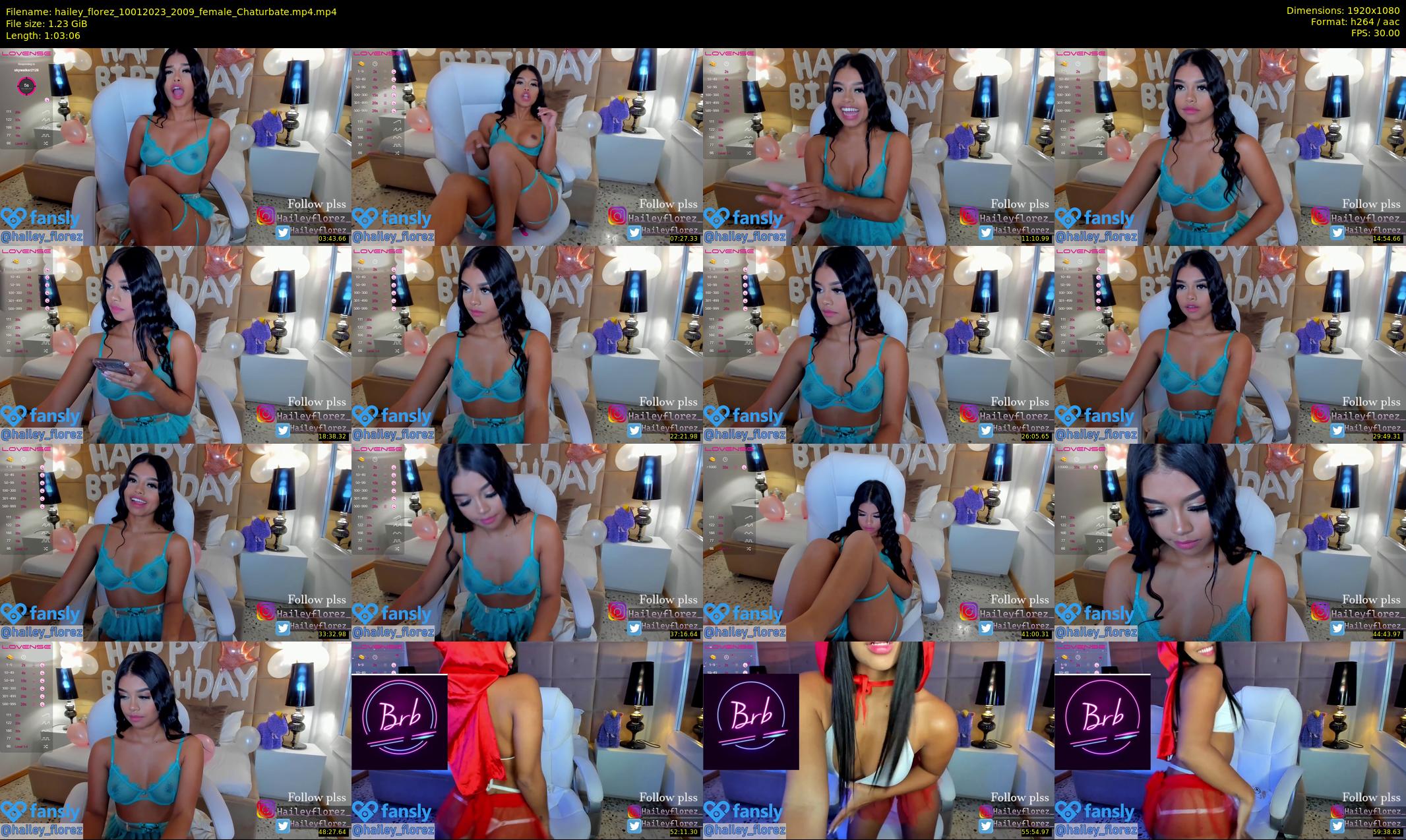 hailey_florez — 64 minute Chaturbate female cam show recording, 1080p, Jan 10, 2023