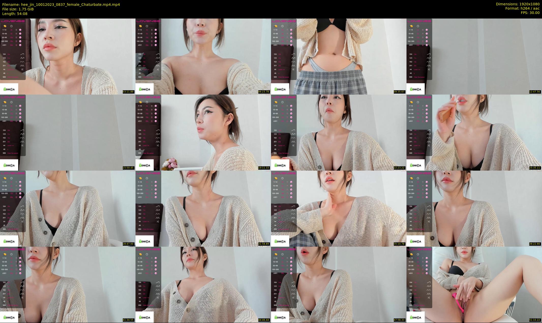 hee_jin — 55 minute Chaturbate female cam show recording, 1080p, Jan 10, 2023