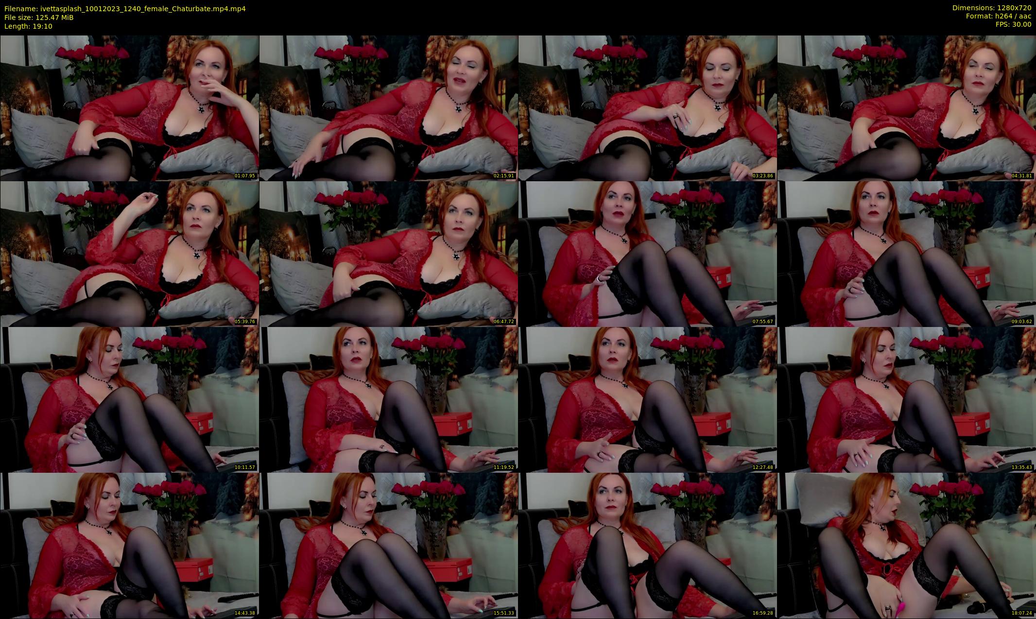 ivettasplash — 20 minute Chaturbate female cam show recording, 720p, Jan 10, 2023