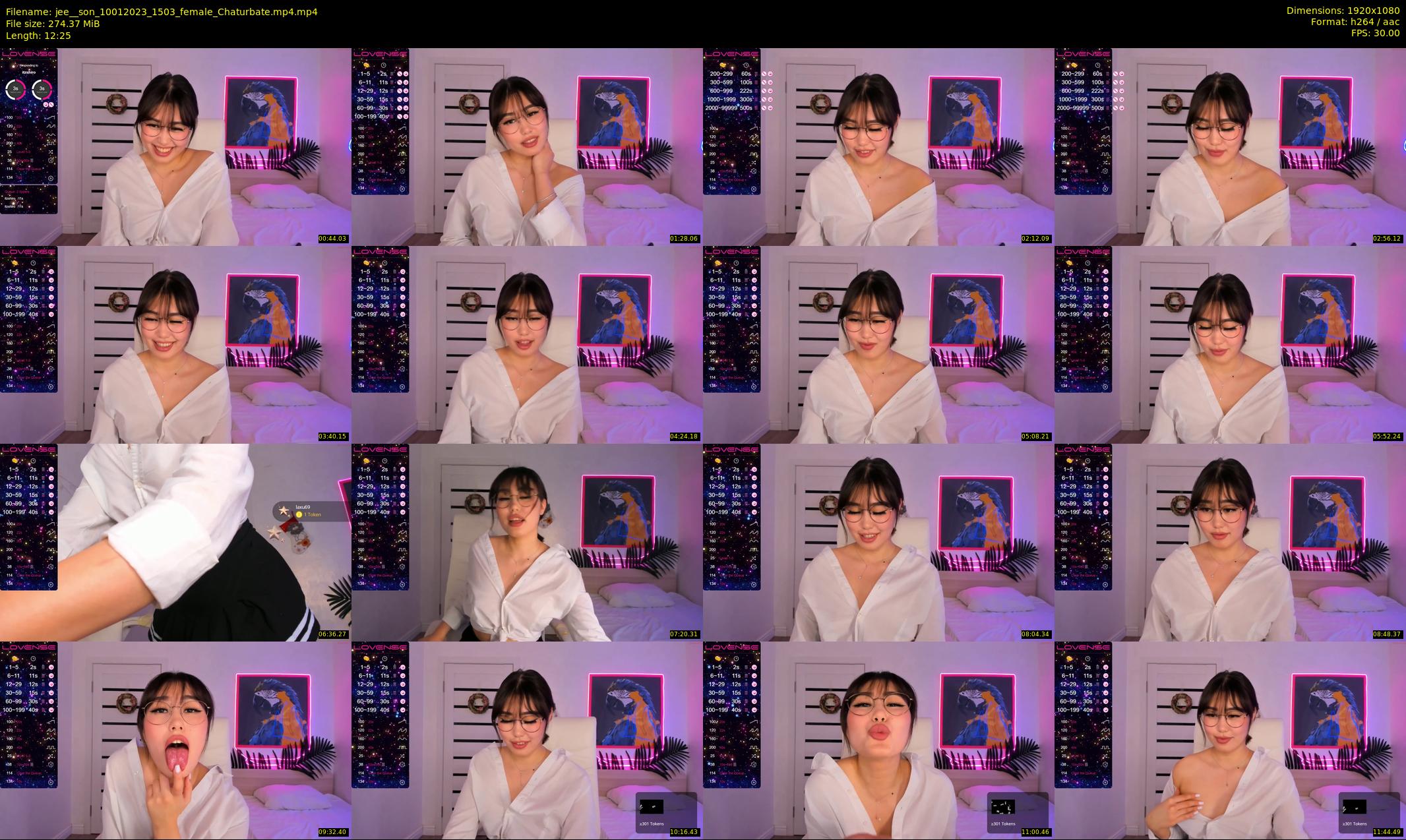 jee__son — 13 minute Chaturbate female cam show recording, 1080p, Jan 10, 2023