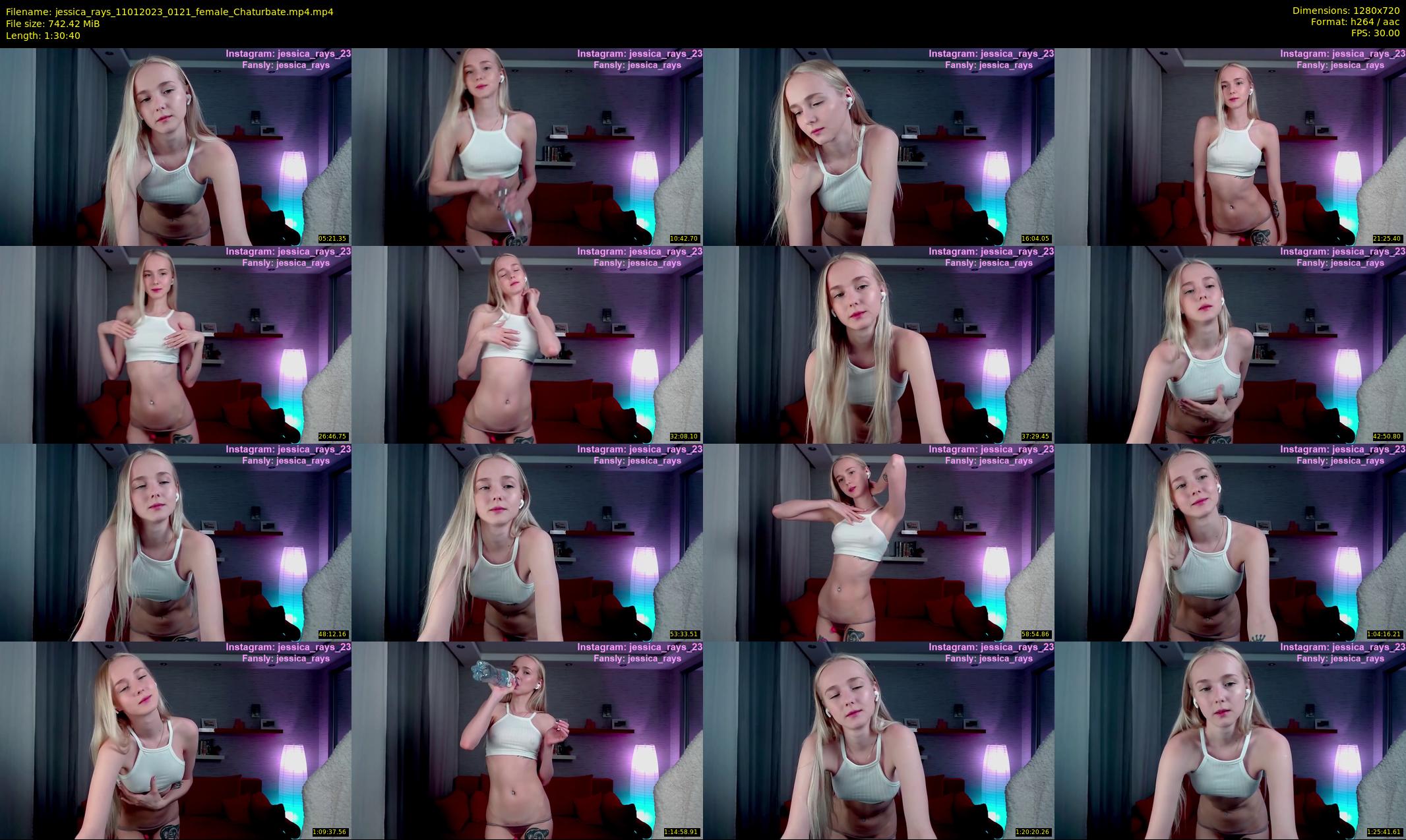 jessica_rays — 91 minute Chaturbate couple cam show recording, 720p, Jan 11, 2023