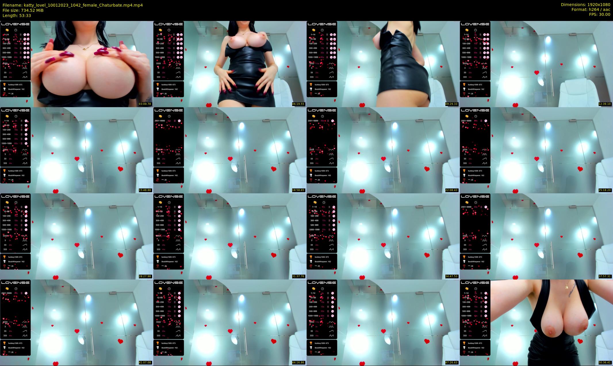 katty_lovel — 54 minute Chaturbate female cam show recording, 1080p, Jan 10, 2023