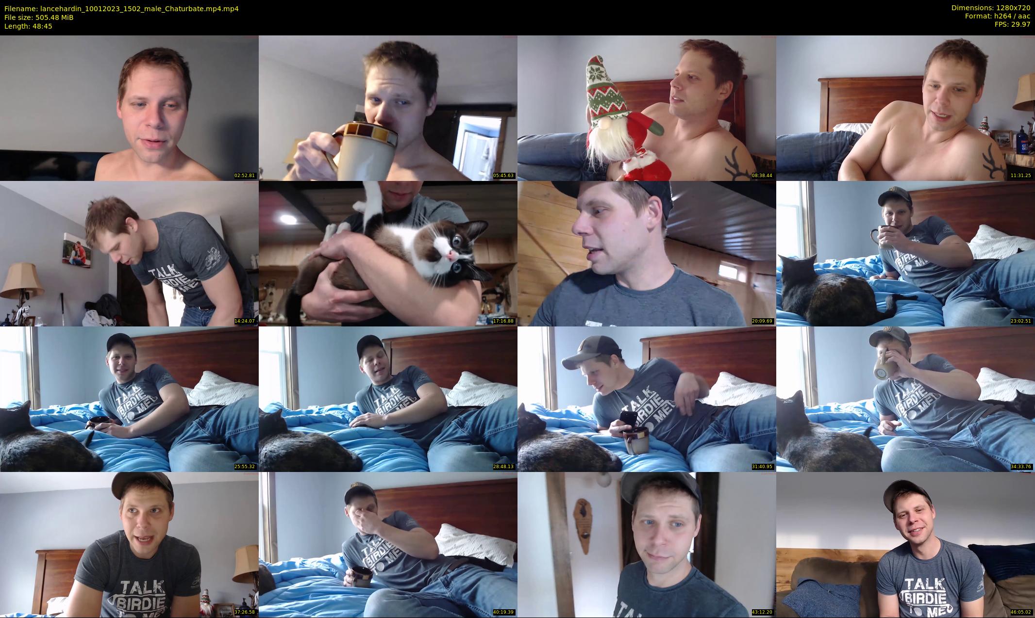 lancehardin — 49 minute Chaturbate male cam show recording, 720p, Jan 10, 2023