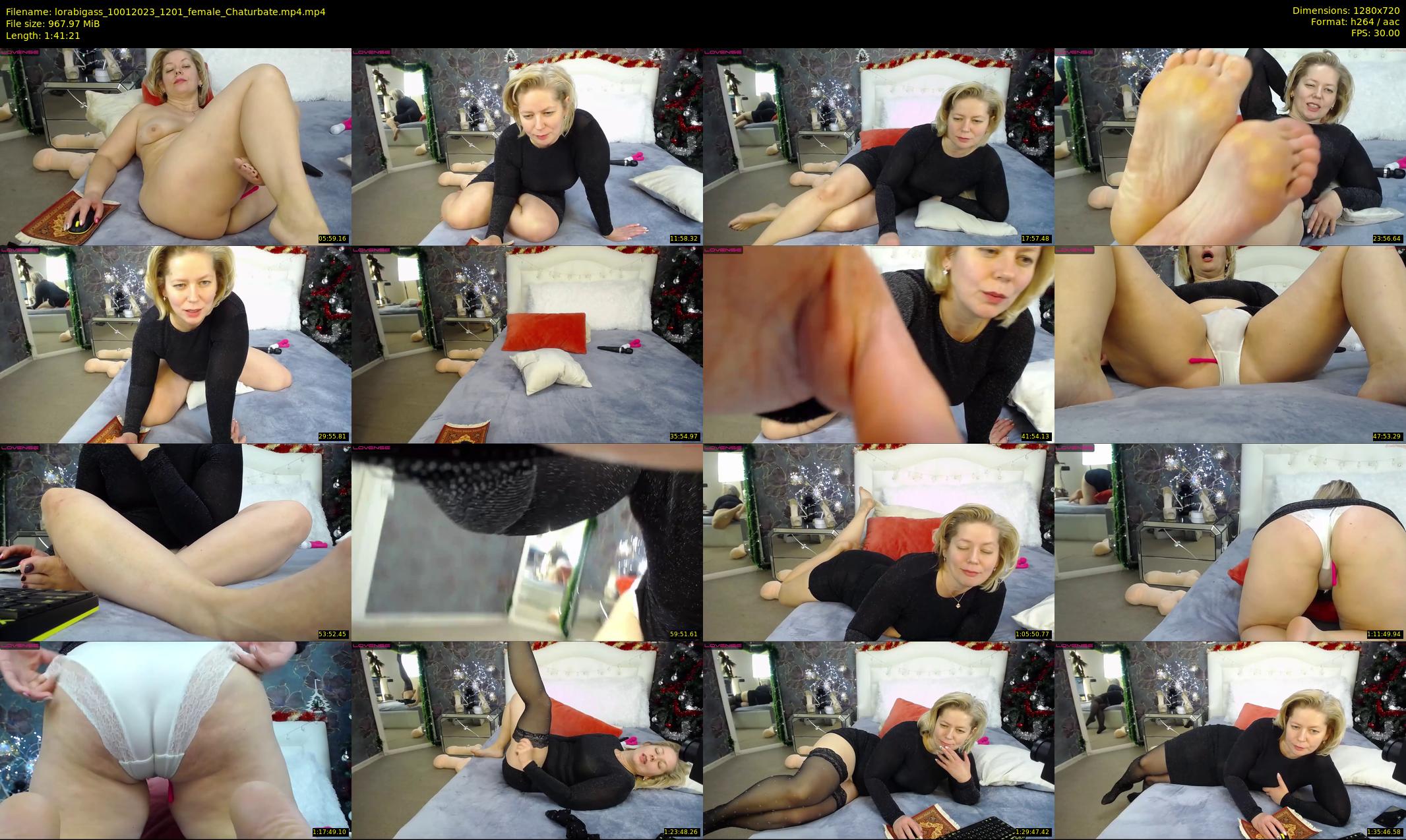 lorabigass — 102 minute Chaturbate female cam show recording, 720p, Jan 10, 2023