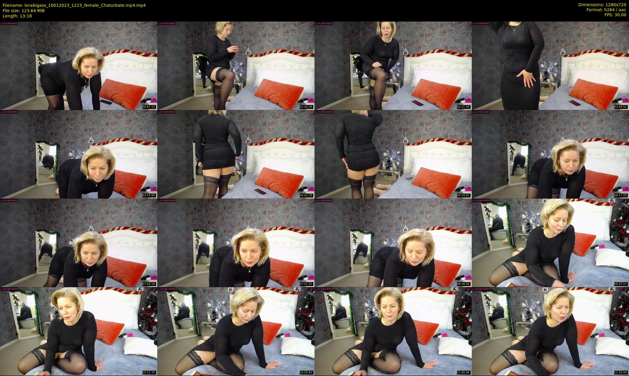 lorabigass — 14 minute Chaturbate female cam show recording, 720p, Jan 10, 2023