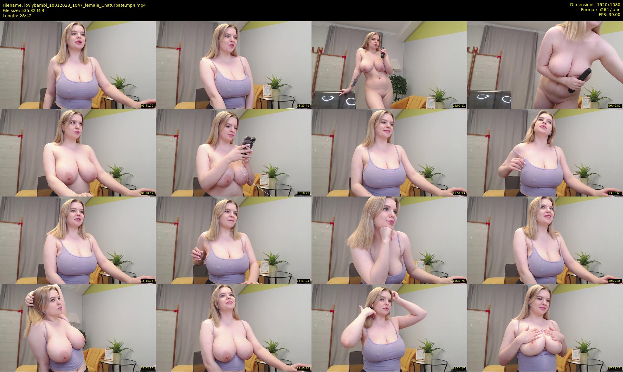 lovlybambi — 29 minute Chaturbate female cam show recording, 1080p, Jan 10, 2023