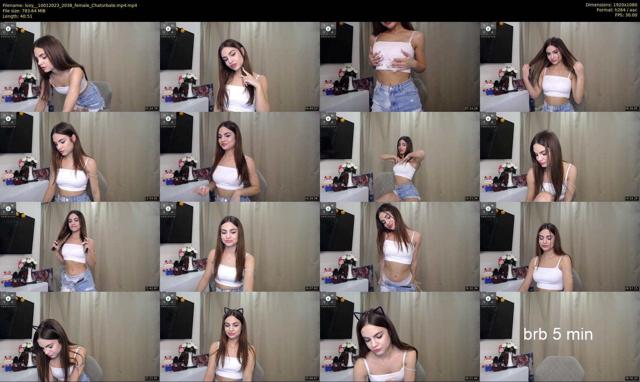 loxy_ — 41 minute Chaturbate female cam show recording, 1080p, Jan 10, 2023
