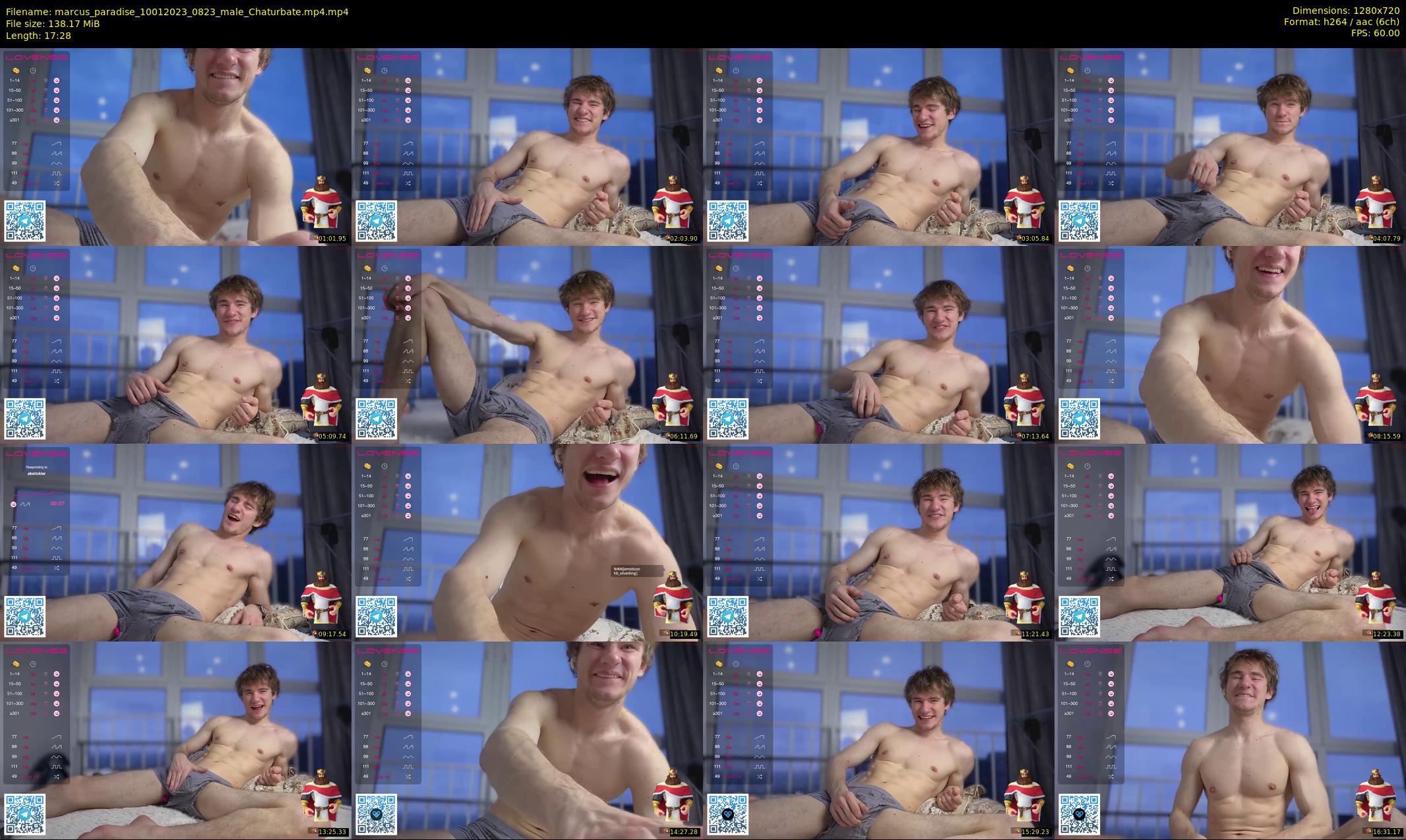 marcus_paradise — 18 minute Chaturbate male cam show recording, 720p, Jan 10, 2023