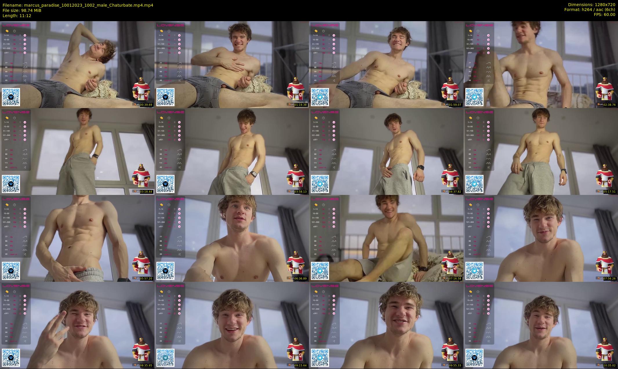 marcus_paradise — 12 minute Chaturbate male cam show recording, 720p, Jan 10, 2023