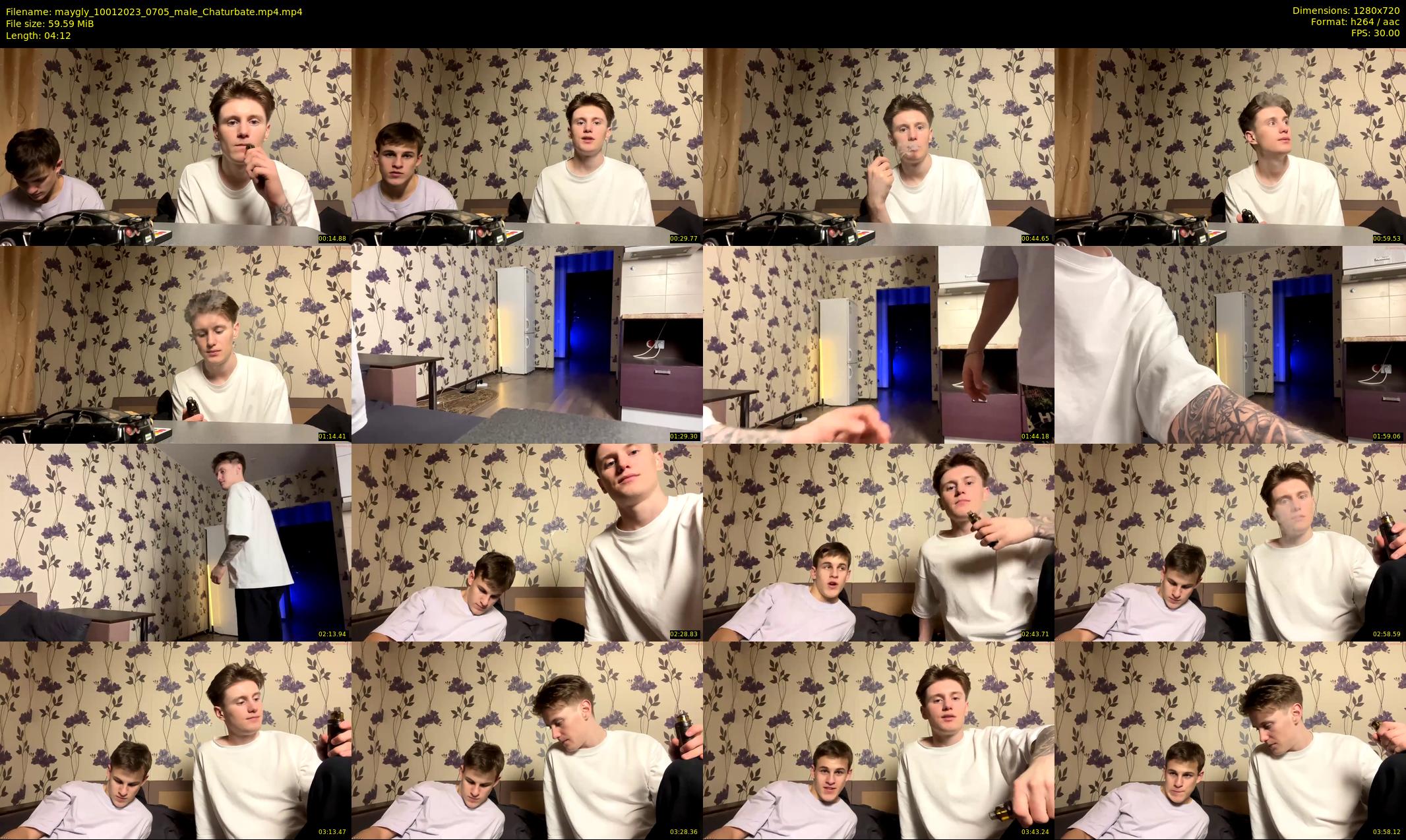 maygly — 5 minute Chaturbate male cam show recording, 720p, Jan 10, 2023