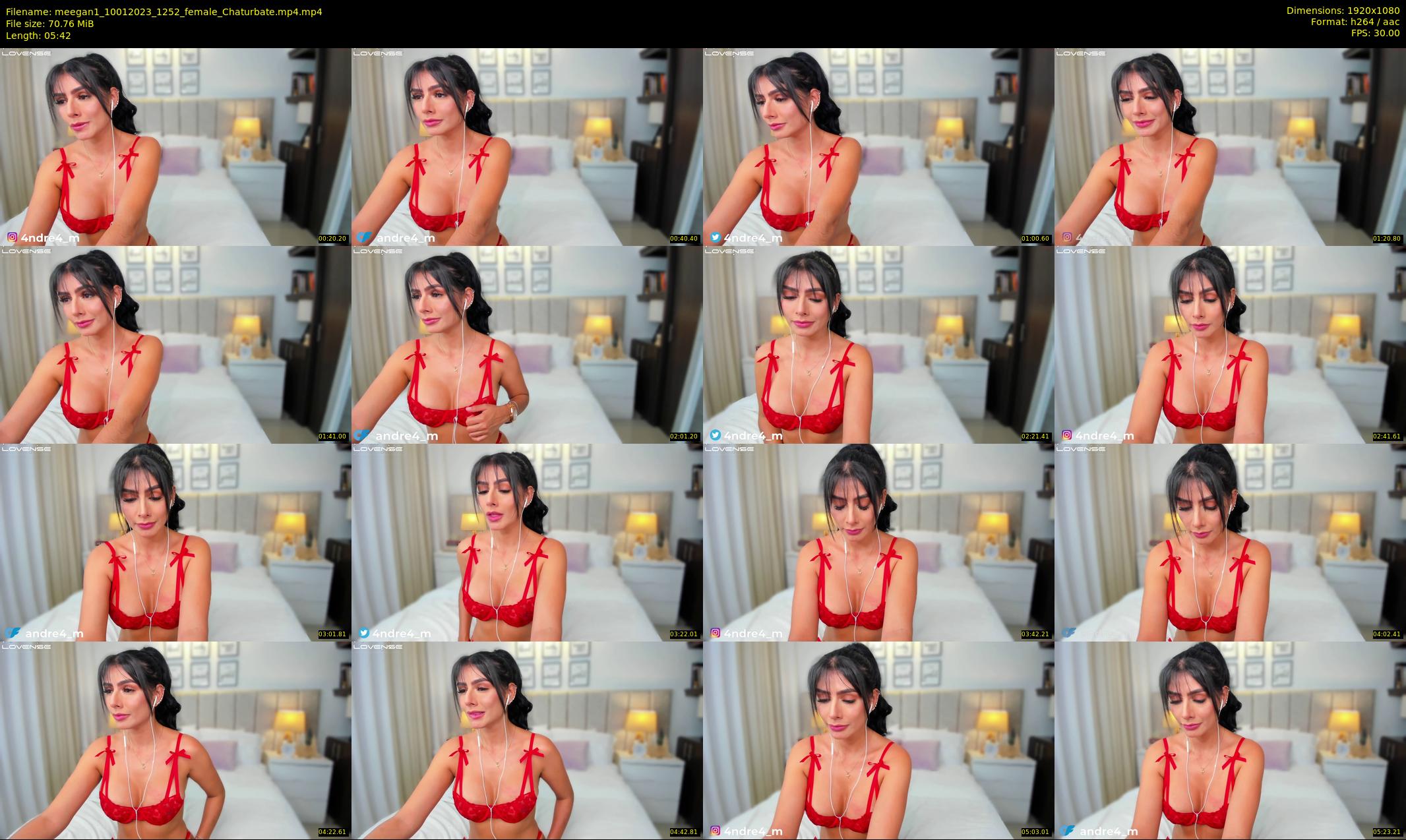 meegan1 — 6 minute Chaturbate female cam show recording, 1080p, Jan 10, 2023