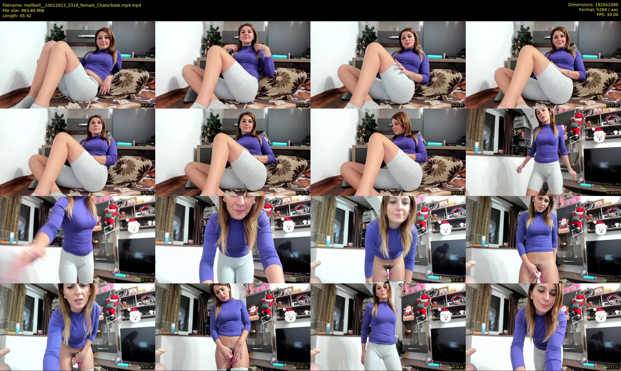 mellbell_ — 46 minute Chaturbate female cam show recording, 1080p, Jan 10, 2023