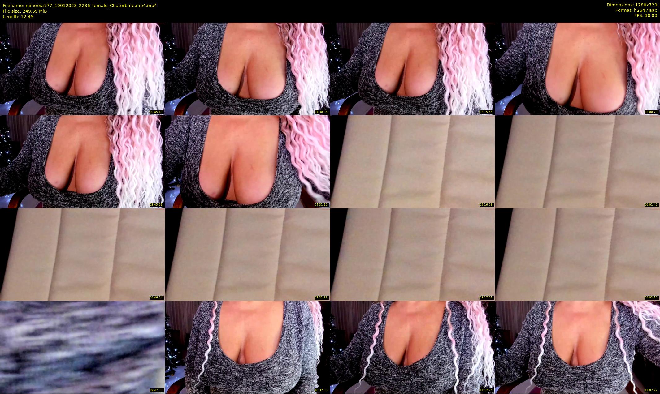 minerva777 — 13 minute Chaturbate female cam show recording, 720p, Jan 10, 2023