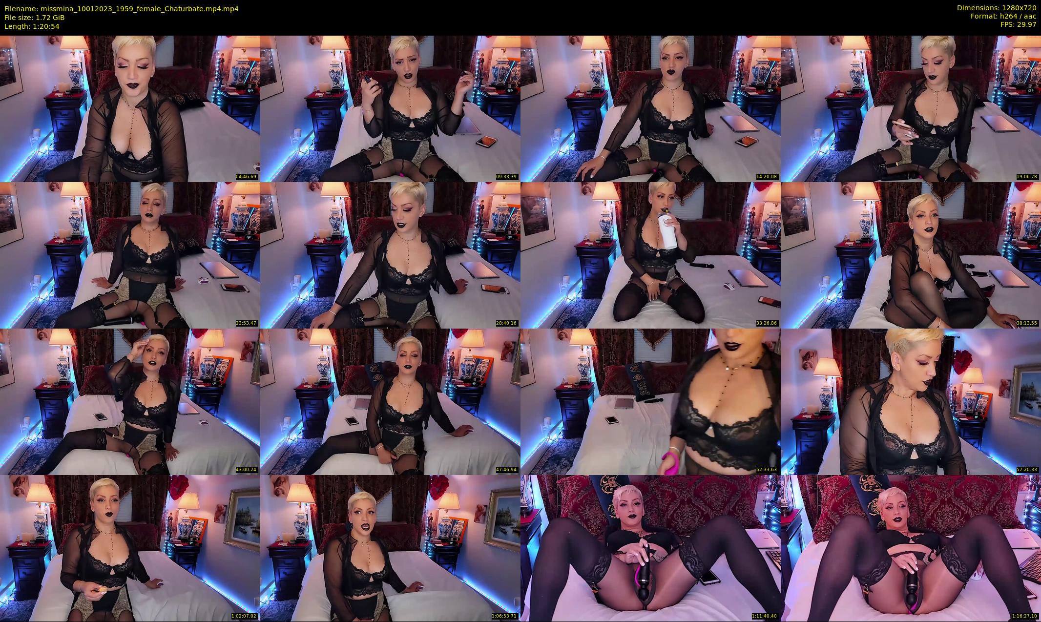missmina — 81 minute Chaturbate female cam show recording, 720p, Jan 10, 2023
