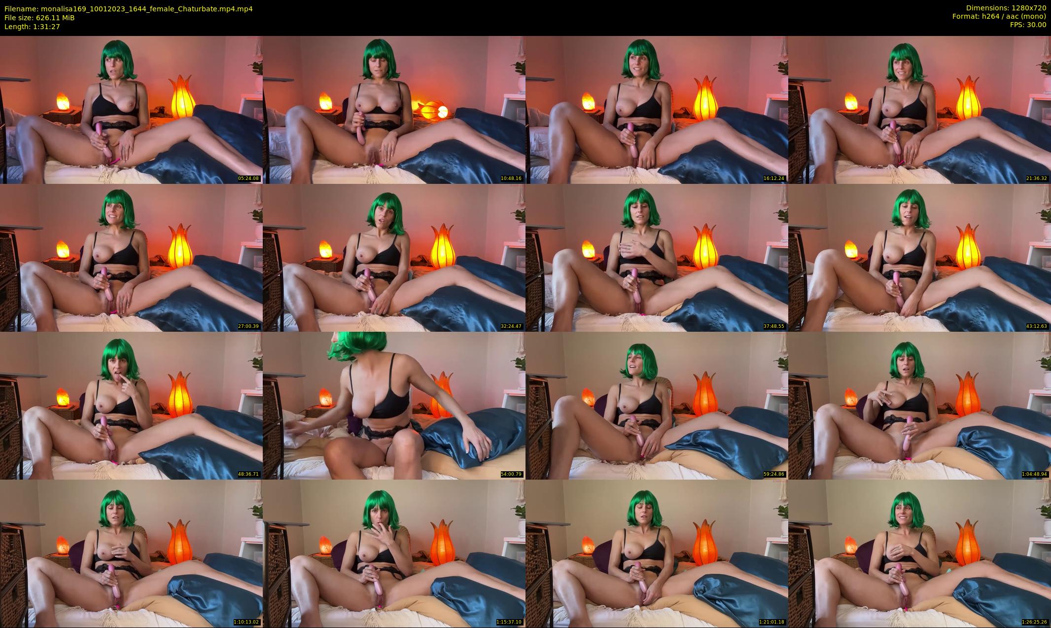 monalisa169 — 92 minute Chaturbate female cam show recording, 720p, Jan 10, 2023