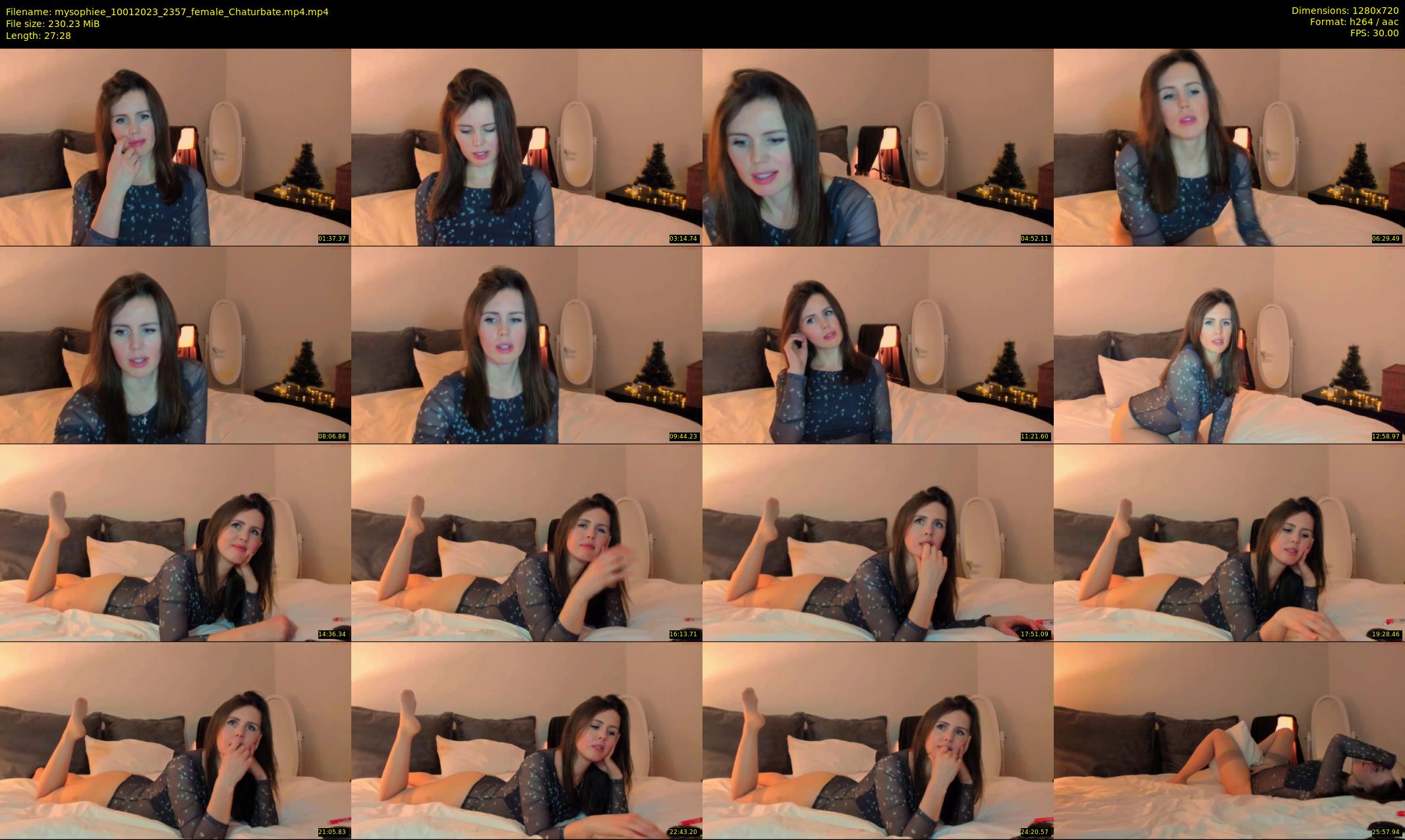 mysophiee — 28 minute Chaturbate female cam show recording, 720p, Jan 10, 2023
