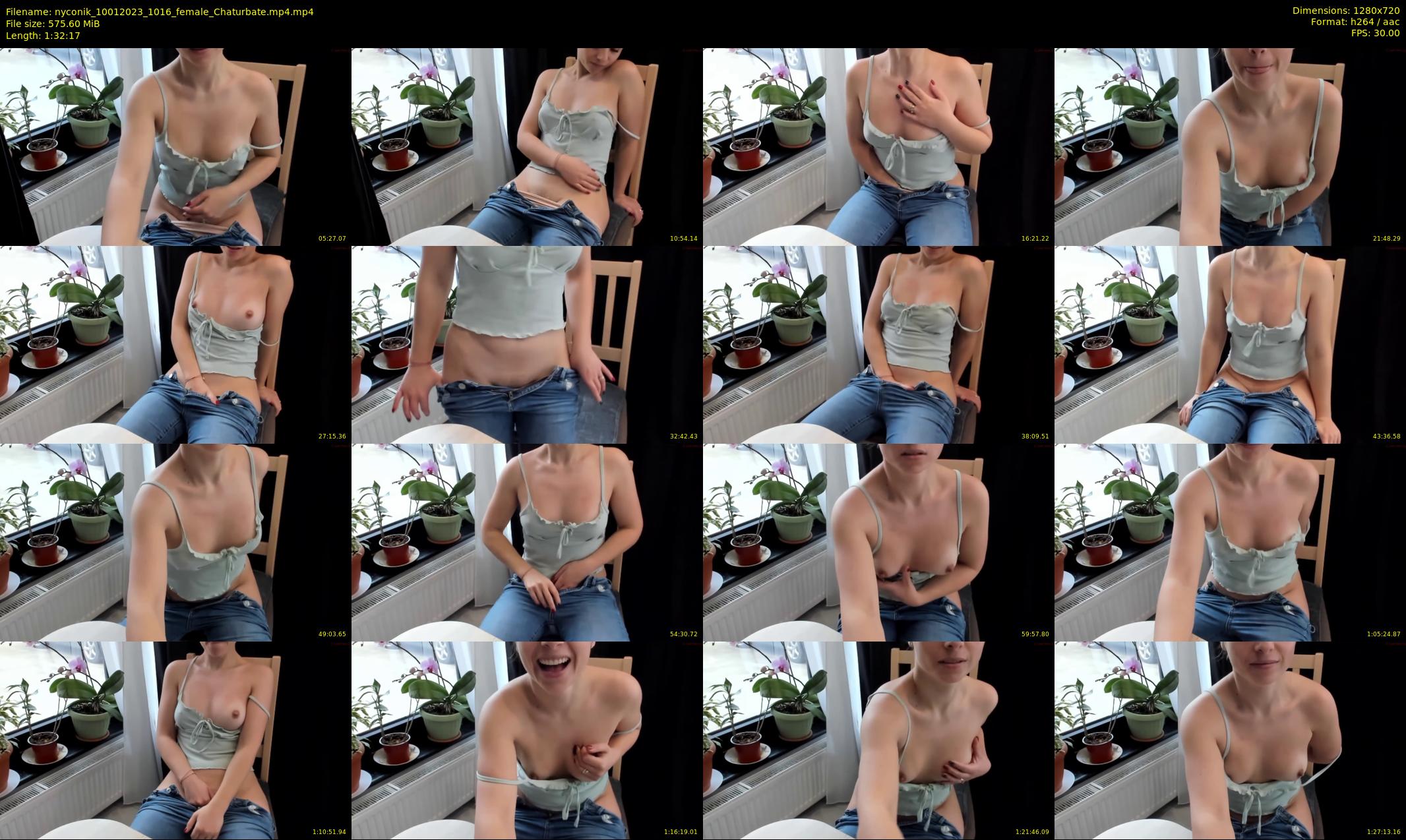 nyconik — 93 minute Chaturbate female cam show recording, 720p, Jan 10, 2023
