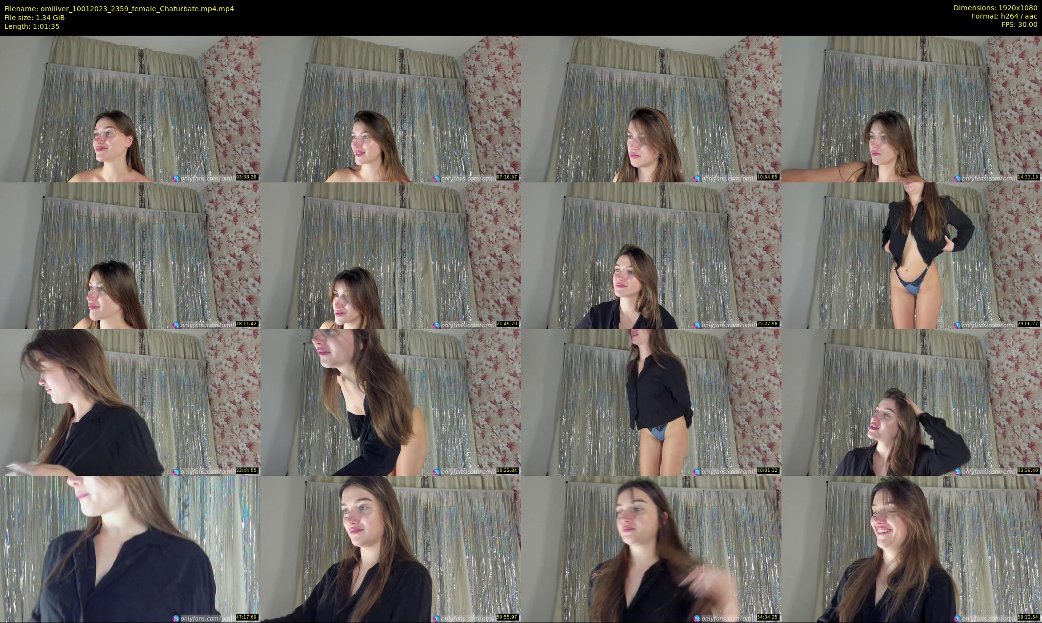 omiliver — 62 minute Chaturbate female cam show recording, 1080p, Jan 10, 2023