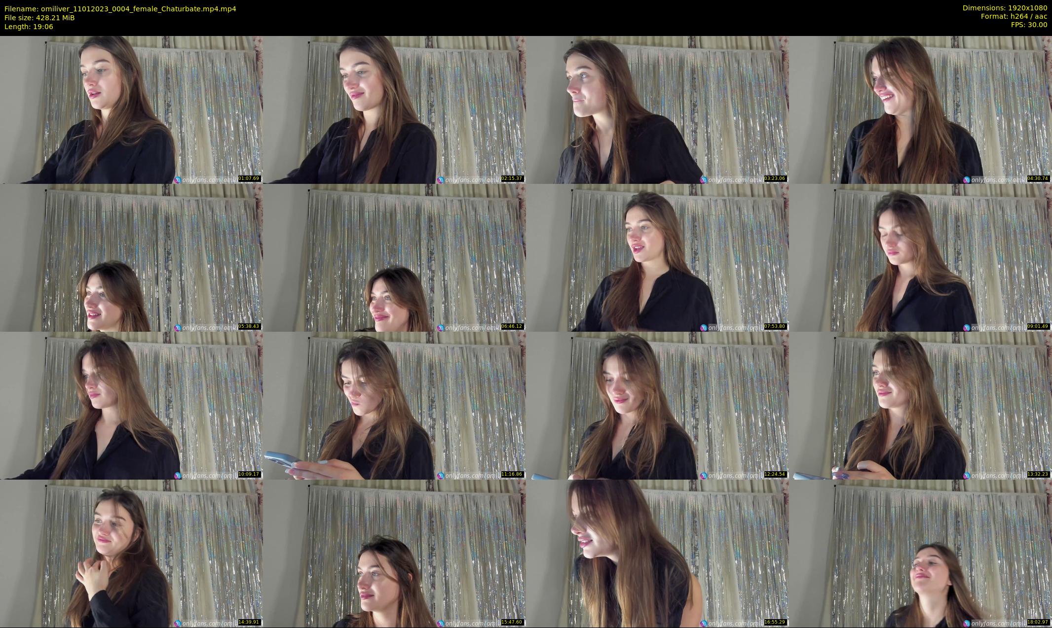 omiliver — 20 minute Chaturbate female cam show recording, 1080p, Jan 11, 2023