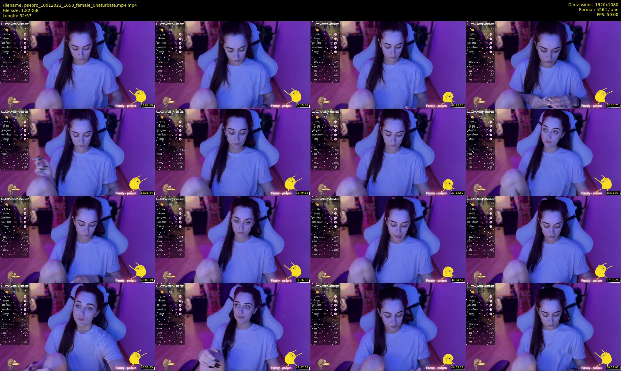 ps4pro — 53 minute Chaturbate female cam show recording, 1080p, Jan 10, 2023
