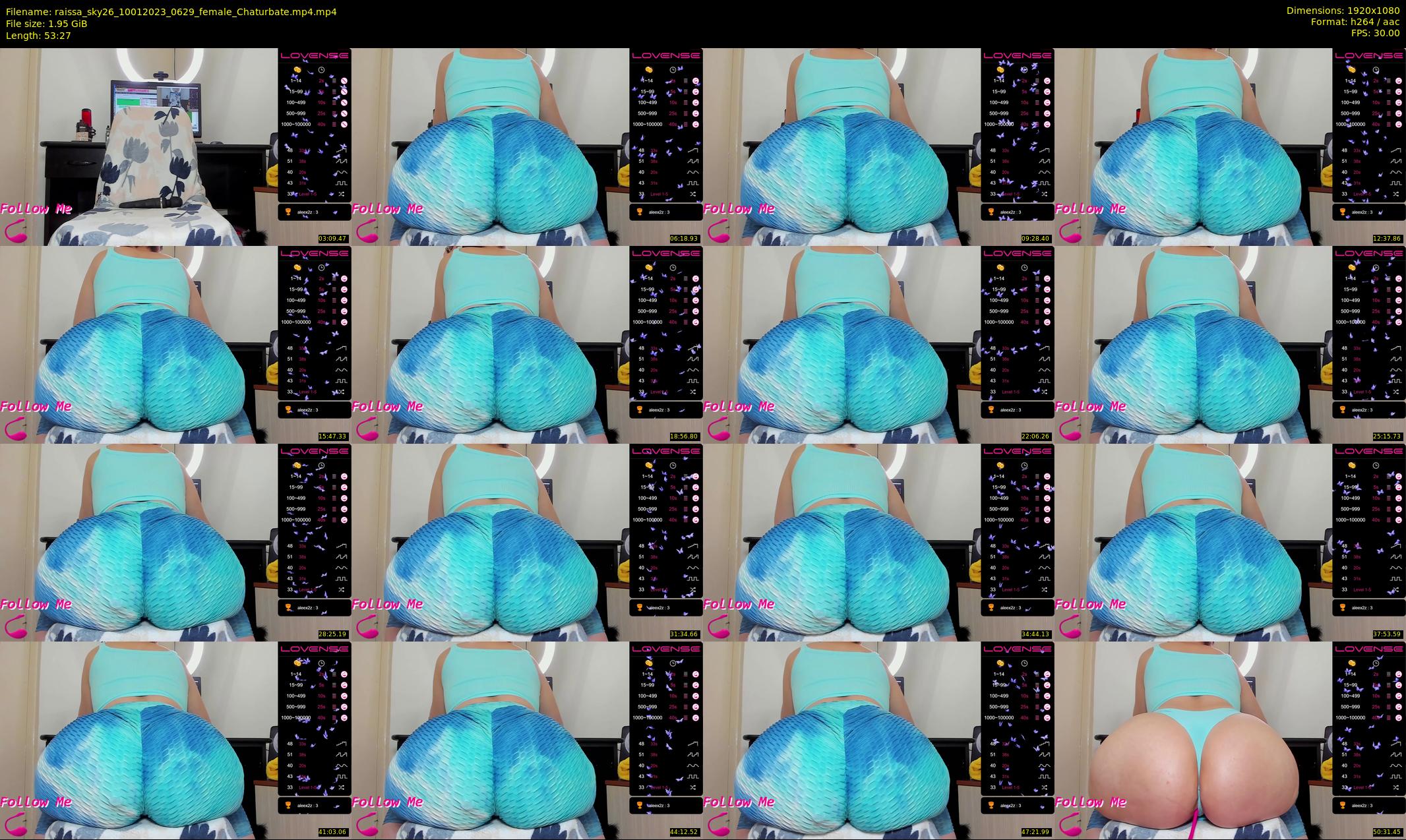 raissa_sky26 — 54 minute Chaturbate female cam show recording, 1080p, Jan 10, 2023