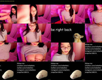 reibelletv — 22 minute Chaturbate female cam show recording, 720p, Jan 10, 2023