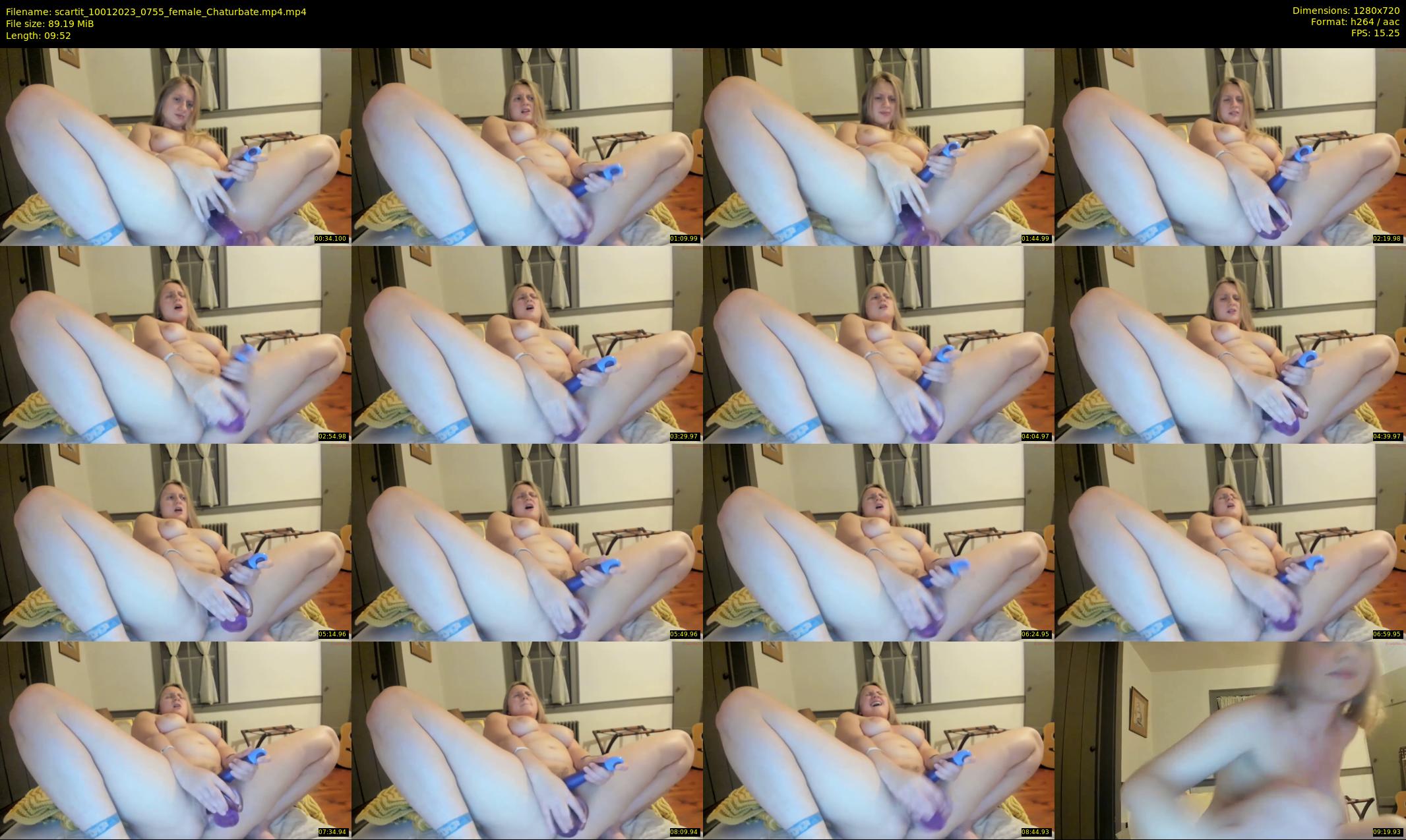 scartit — 10 minute Chaturbate female cam show recording, 720p, Jan 10, 2023