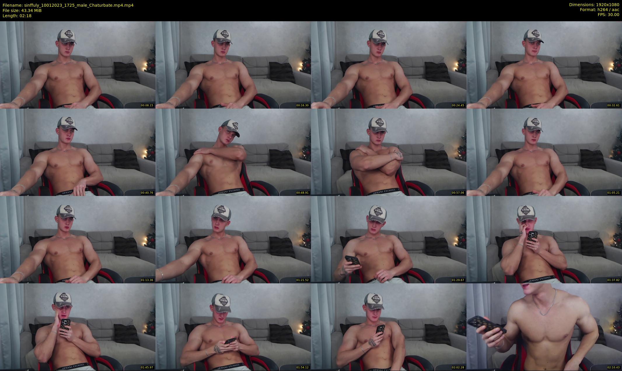 sinffuly — 3 minute Chaturbate male cam show recording, 1080p, Jan 10, 2023