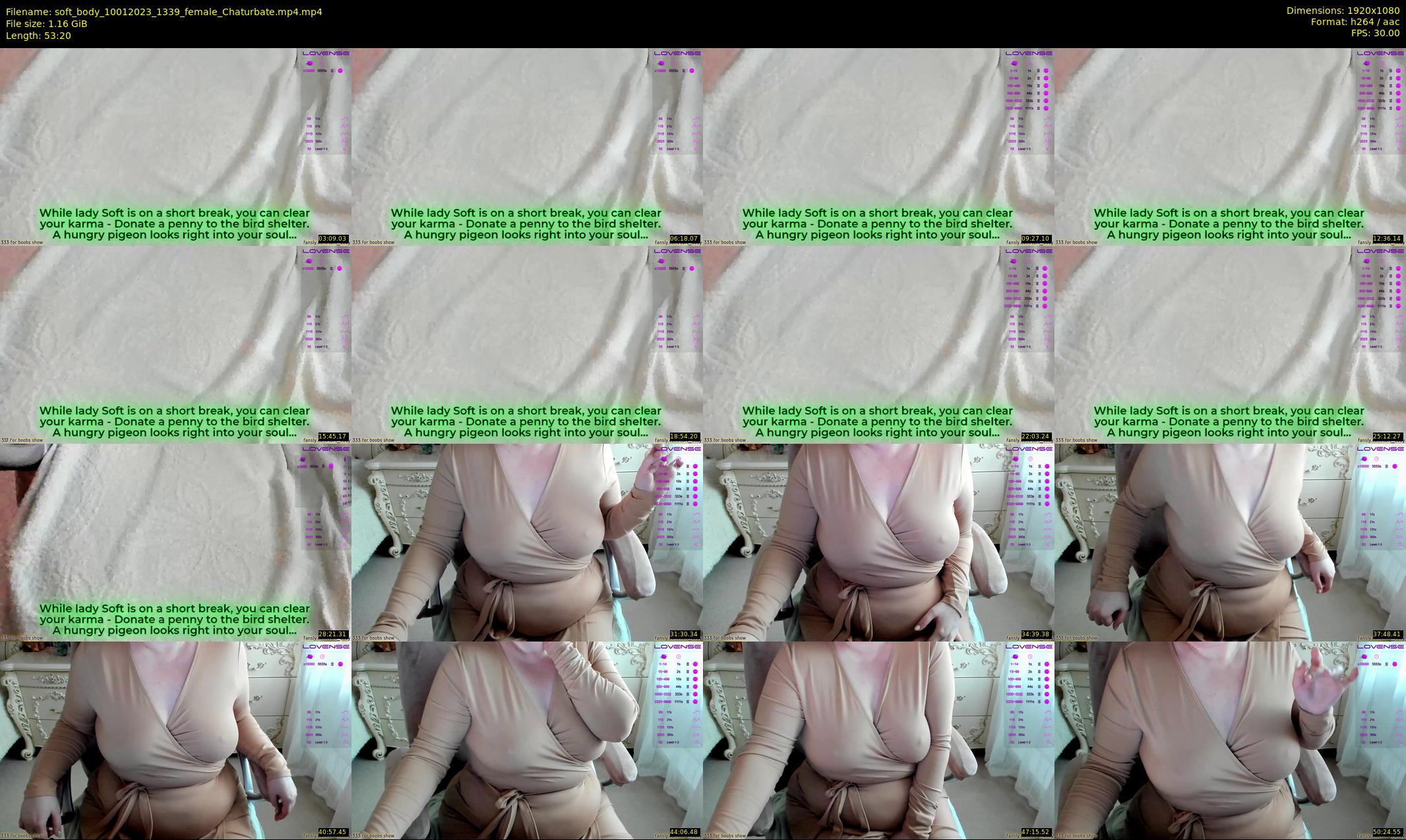 soft_body — 54 minute Chaturbate female cam show recording, 1080p, Jan 10, 2023