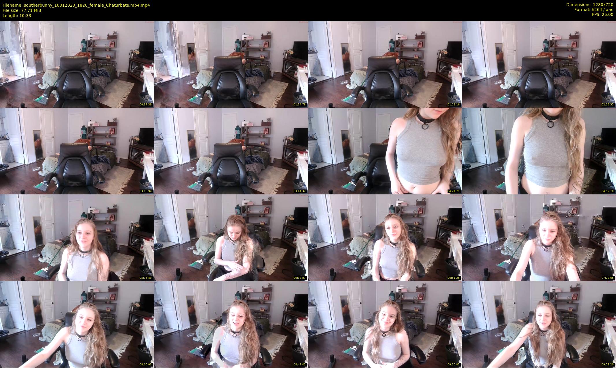 southerbunny — 11 minute Chaturbate female cam show recording, 720p, Jan 10, 2023