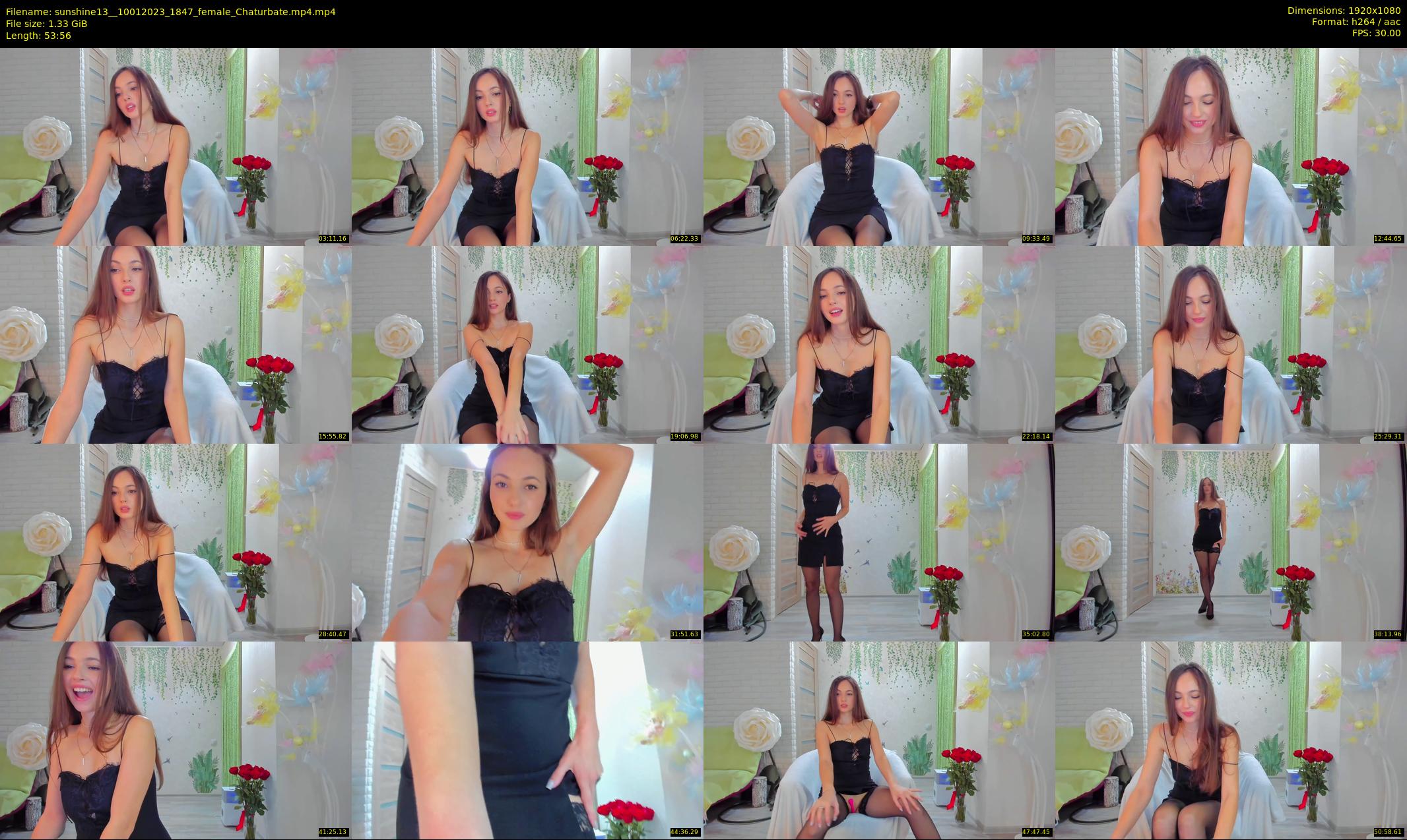 sunshine13_ — 54 minute Chaturbate female cam show recording, 1080p, Jan 10, 2023