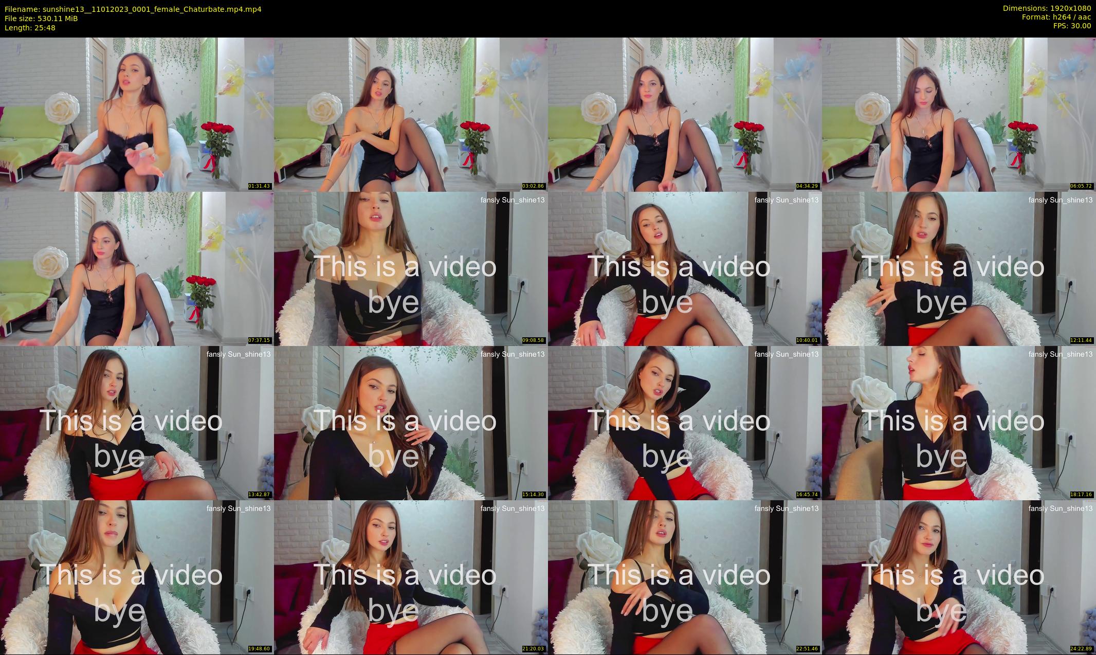 sunshine13_ — 26 minute Chaturbate female cam show recording, 1080p, Jan 11, 2023