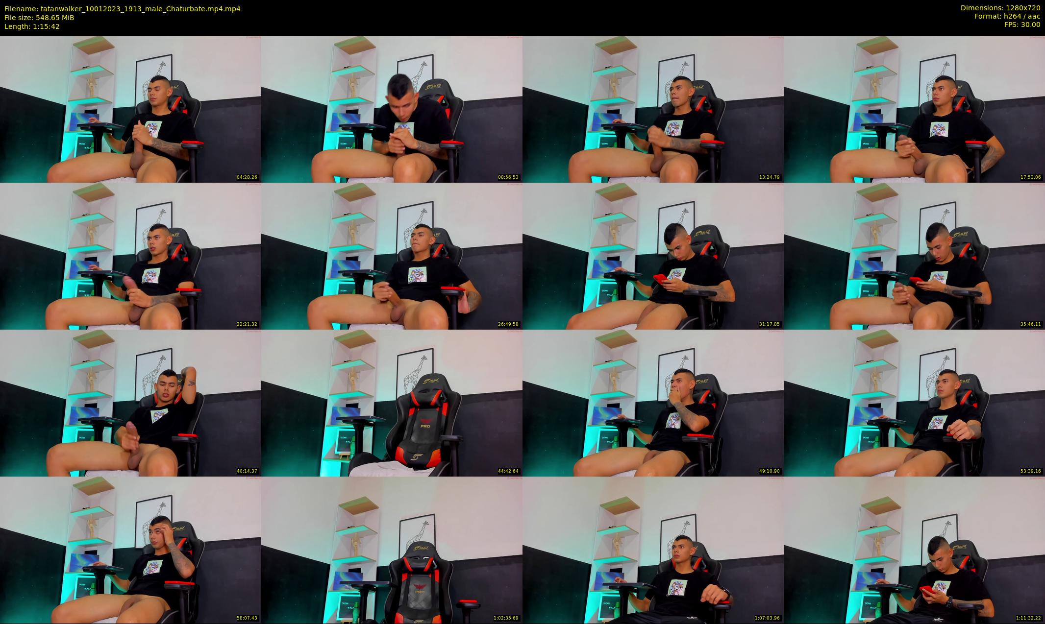 tatanwalker — 76 minute Chaturbate male cam show recording, 720p, Jan 10, 2023