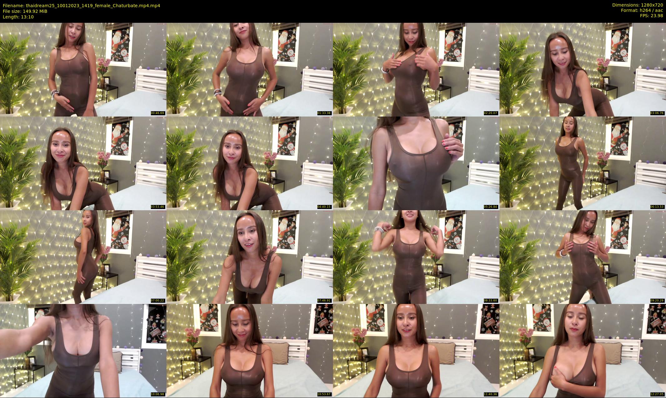 thaidream25 — 14 minute Chaturbate female cam show recording, 720p, Jan 10, 2023