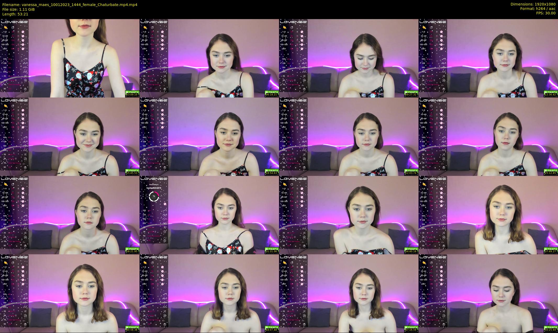 vanessa_maes — 54 minute Chaturbate female cam show recording, 1080p, Jan 10, 2023